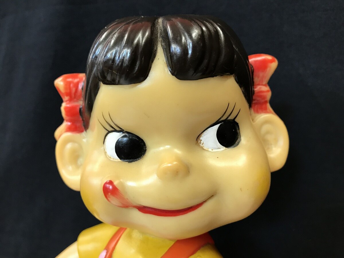 ショッピング公式店 不二家（FUJIYA）ペコちゃん人形 首振り人形 ハイカップ キャラクターグッズ
