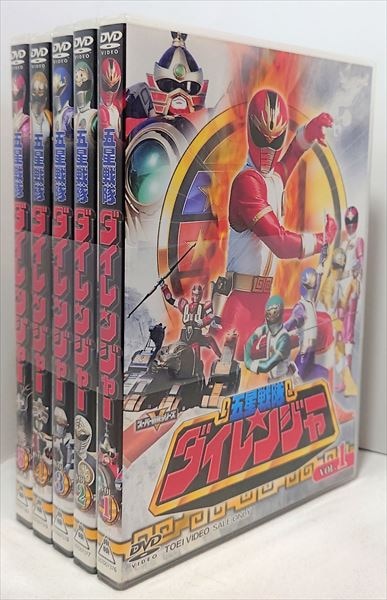 五星戦隊ダイレンジャー (全10巻 ※10巻抜け) レンタル使用DVD - DVD 