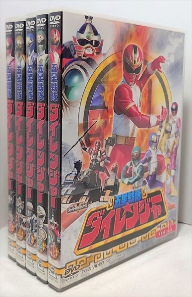 特撮DVD 五星戦隊ダイレンジャー 全5巻セット | まんだらけ Mandarake