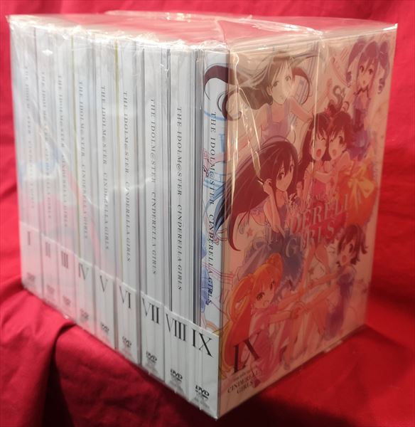 アニメDVD アイドルマスター シンデレラガールズ 完全生産限定版全9巻セット | まんだらけ Mandarake