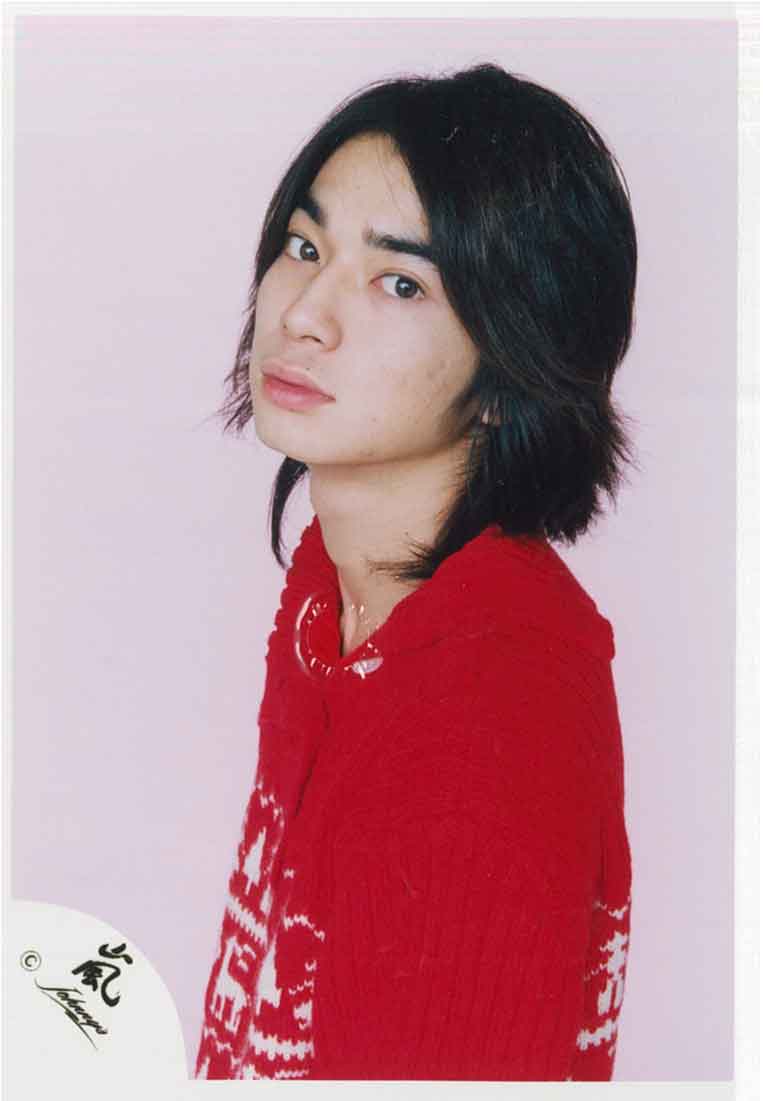 岚02-03年 新岚 atarashi arashi 松本润 公式写真 *1枚