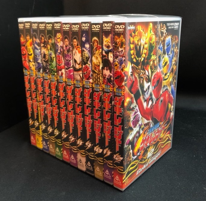 特撮DVD 獣拳戦隊ゲキレンジャー 全12巻セット 2巻と12巻以外初回版