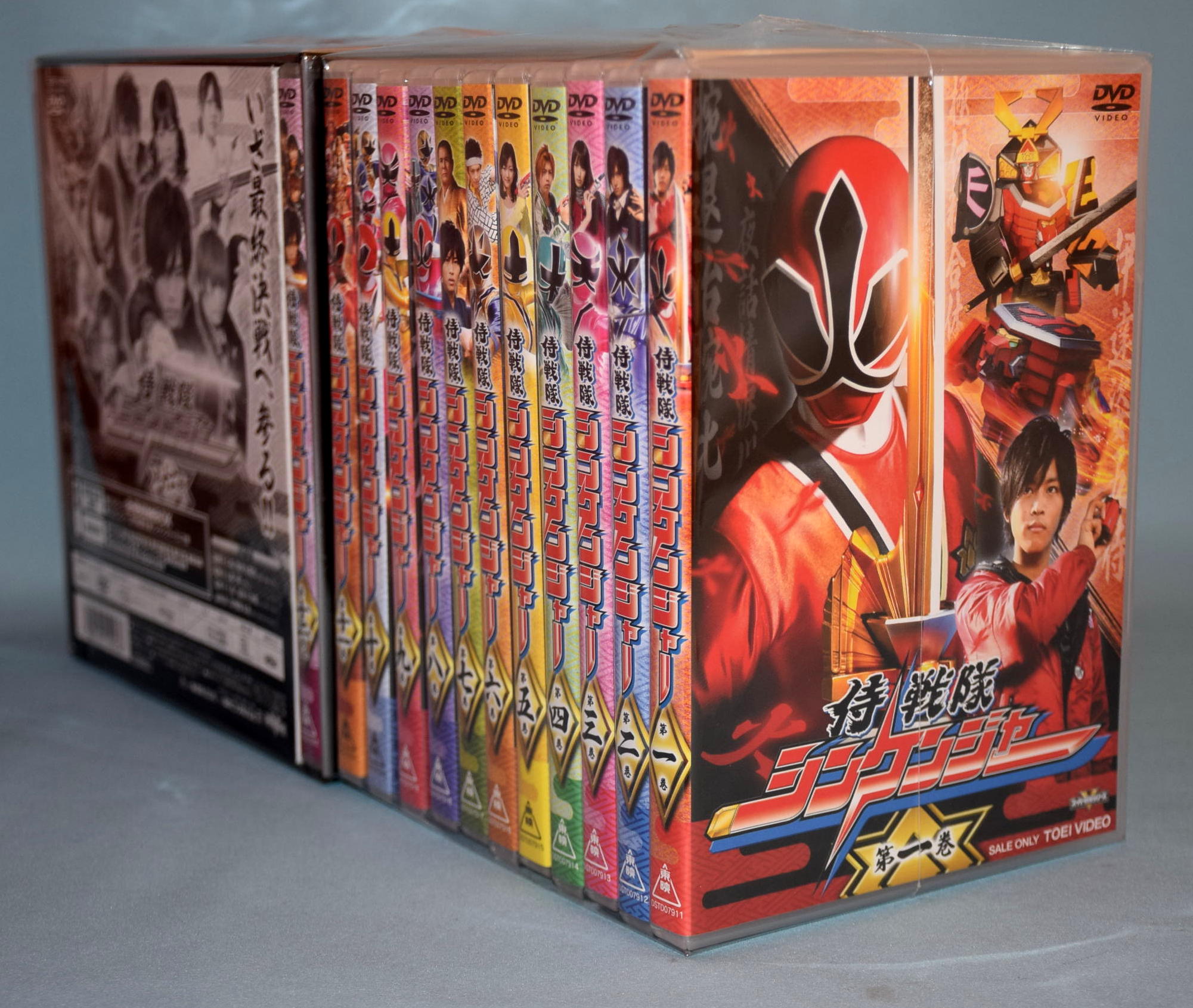 侍戦隊シンケンジャー 初回版全12巻セット [DVD] | まんだらけ Mandarake