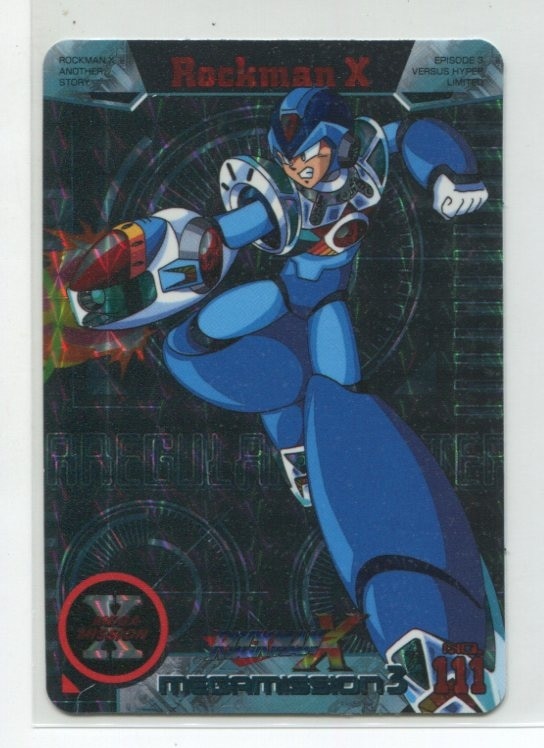 バンダイ ロックマンXメガミッション/カードダス 3弾 ロックマンX 