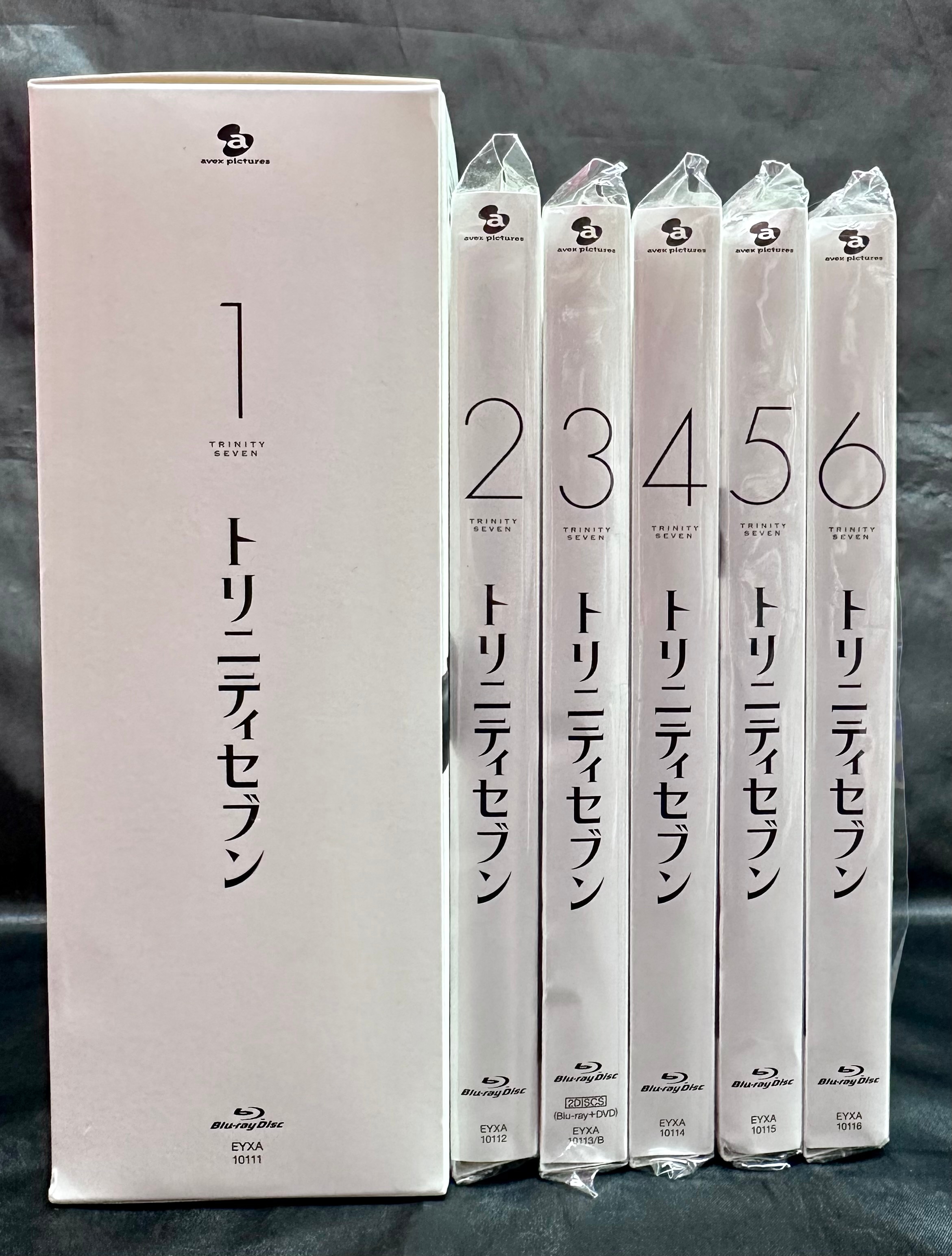 アニメBlu-ray トリニティセブン 初回生産限定盤全6巻 セット