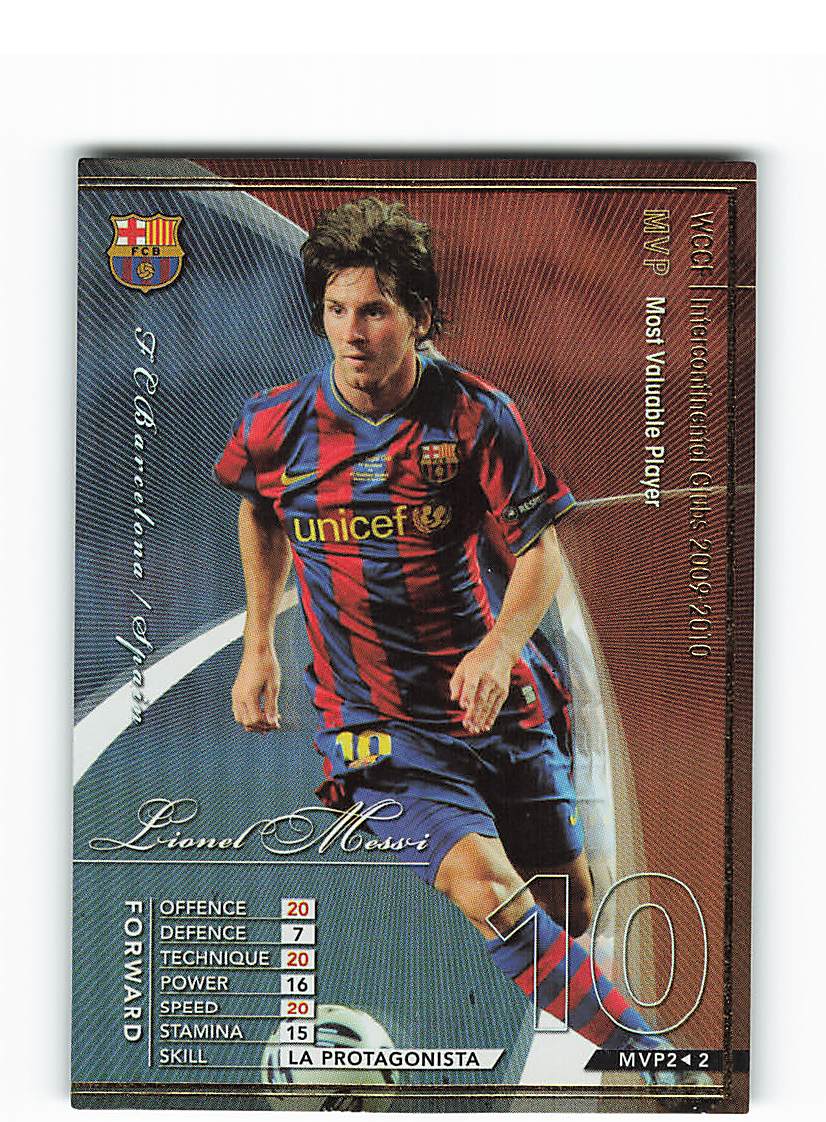 Sega WCCF 09-10 Lionel Messi MVP2 | MANDARAKE 在线商店