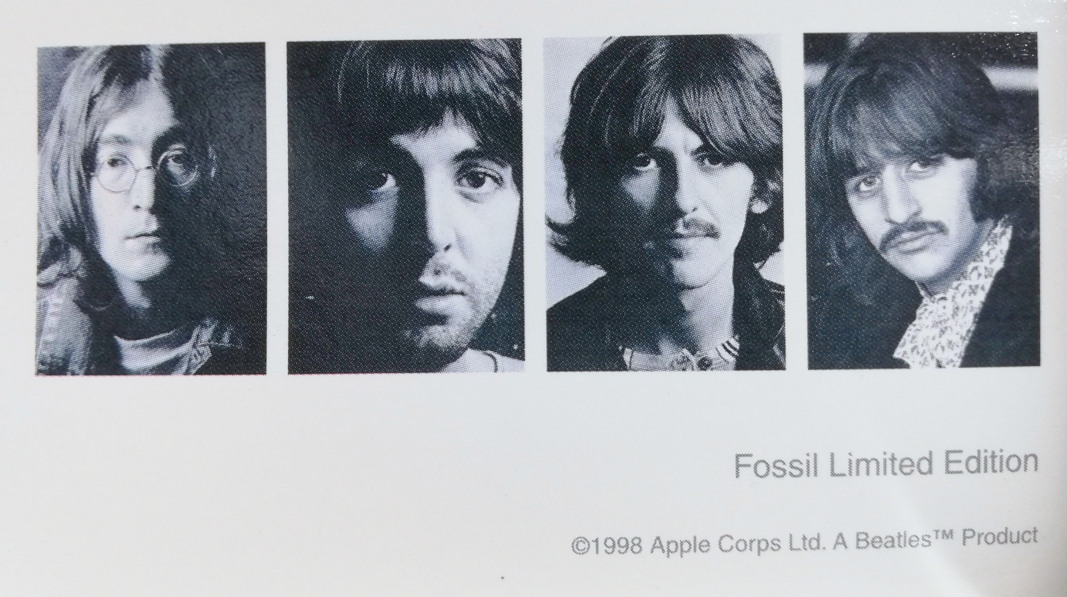 FOSSIL The BEATLES ホワイトアルバム 500個限定 腕時計 79/500 | あり