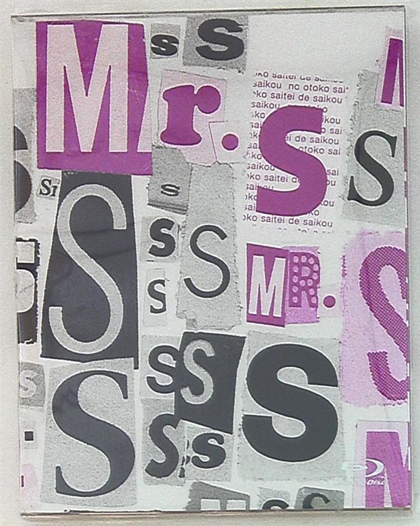 SMAP Blu-ray board Mr.S