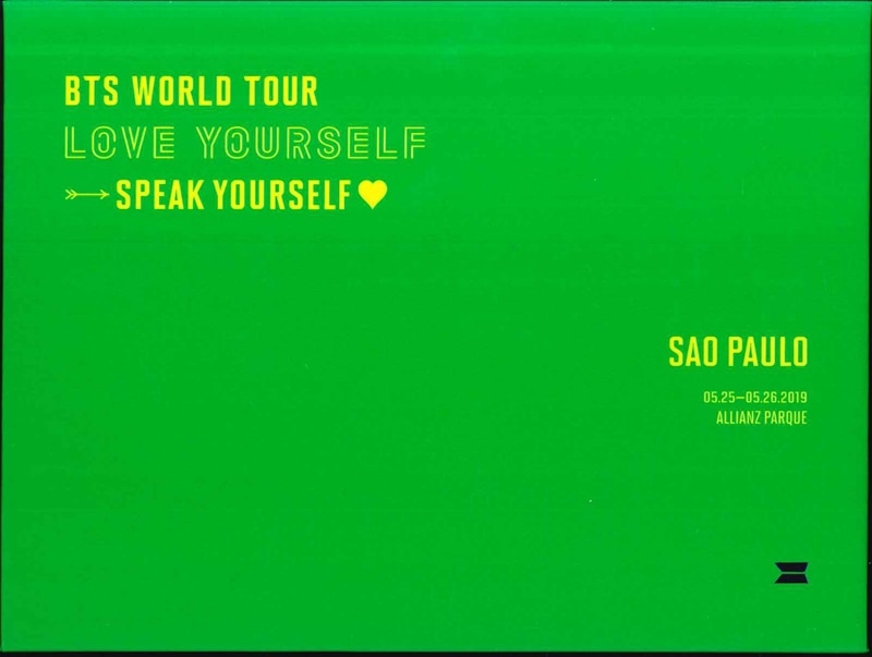 BTS DVD OFFICIAL SHOP Limited Edition LOVE YOURSELF: SPEAK YOURSELF SAO ...