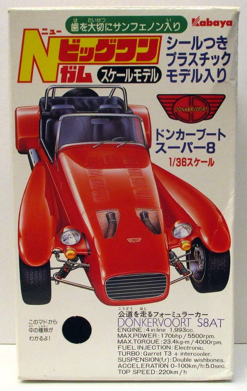 カバヤ ニュービッグワンガム スケールモデル 2. DONKERVOORT SUPER8