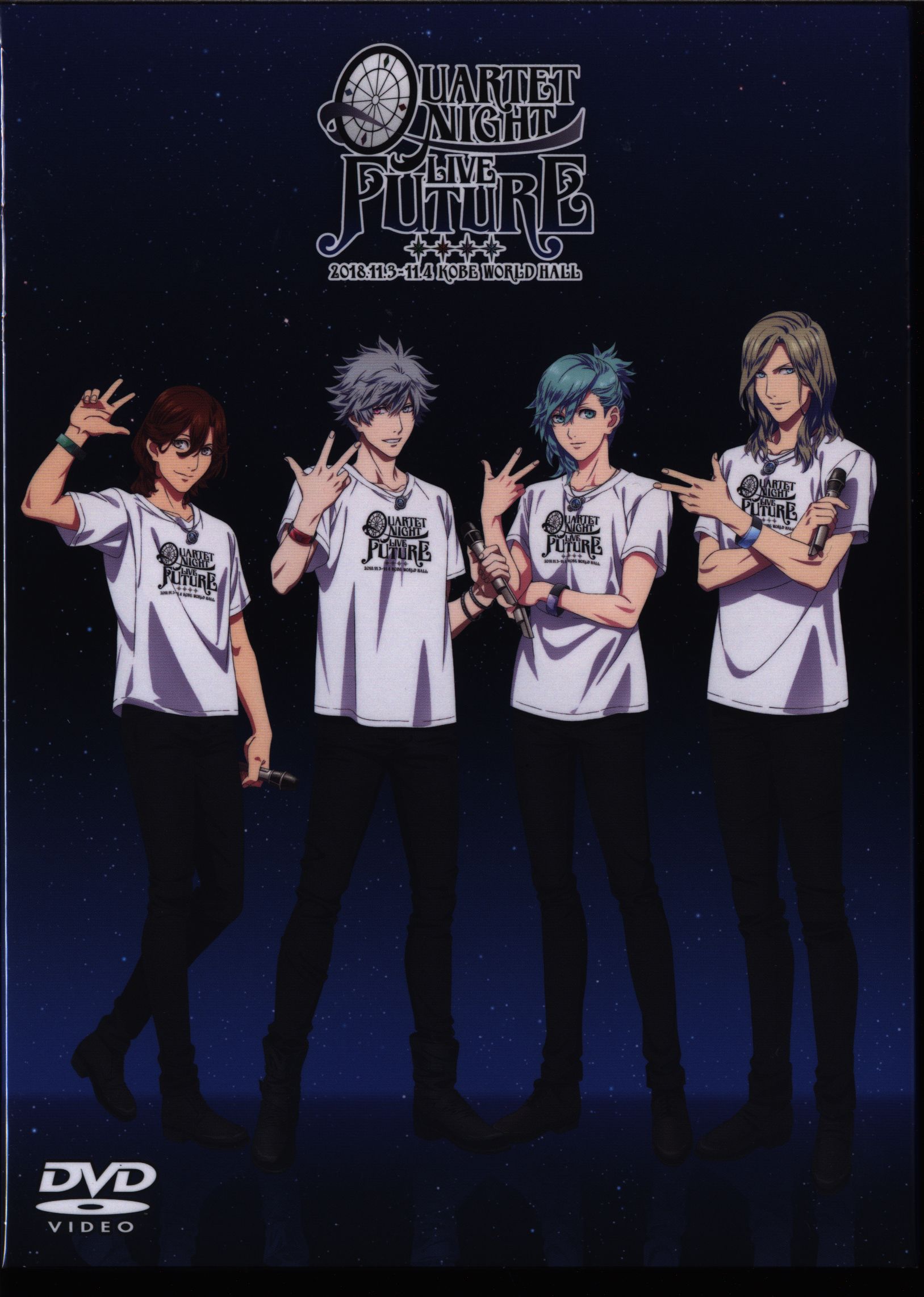 Mandarake Dvd Otome Game Uta No Prince Sama Quartet Night Live Future 18