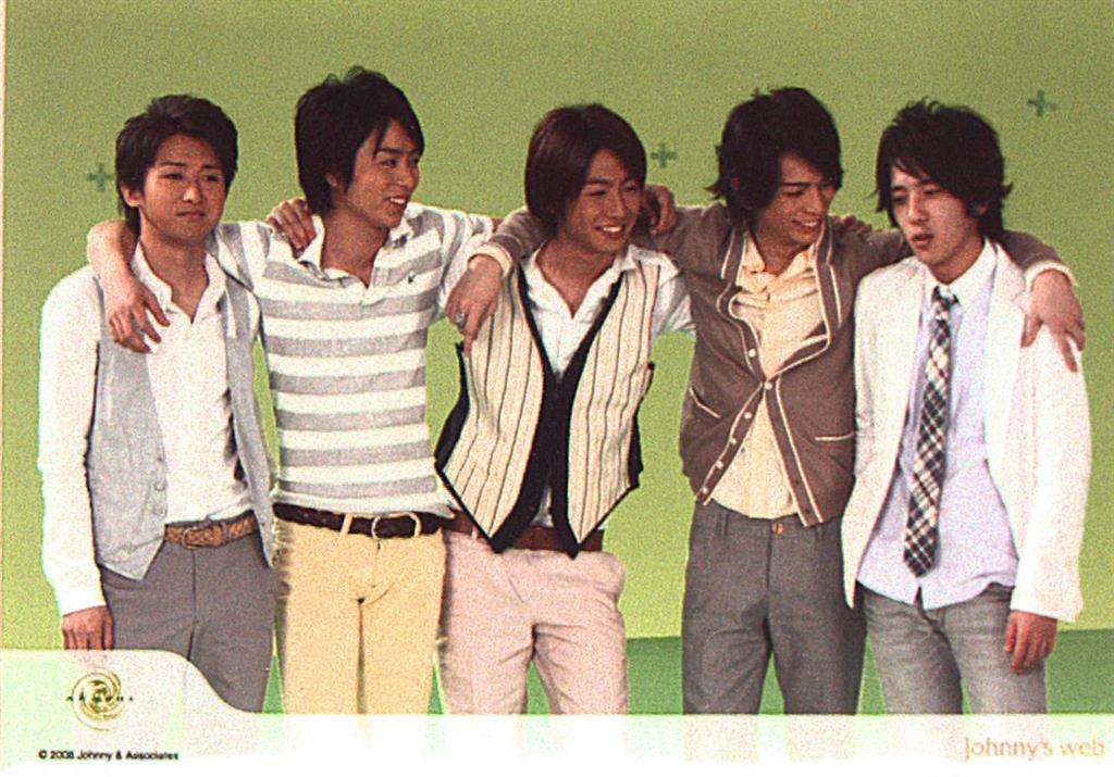 嵐 公式集合写真 2008 ⑤ （嵐集合写真」のアイデア 670 件 | 嵐