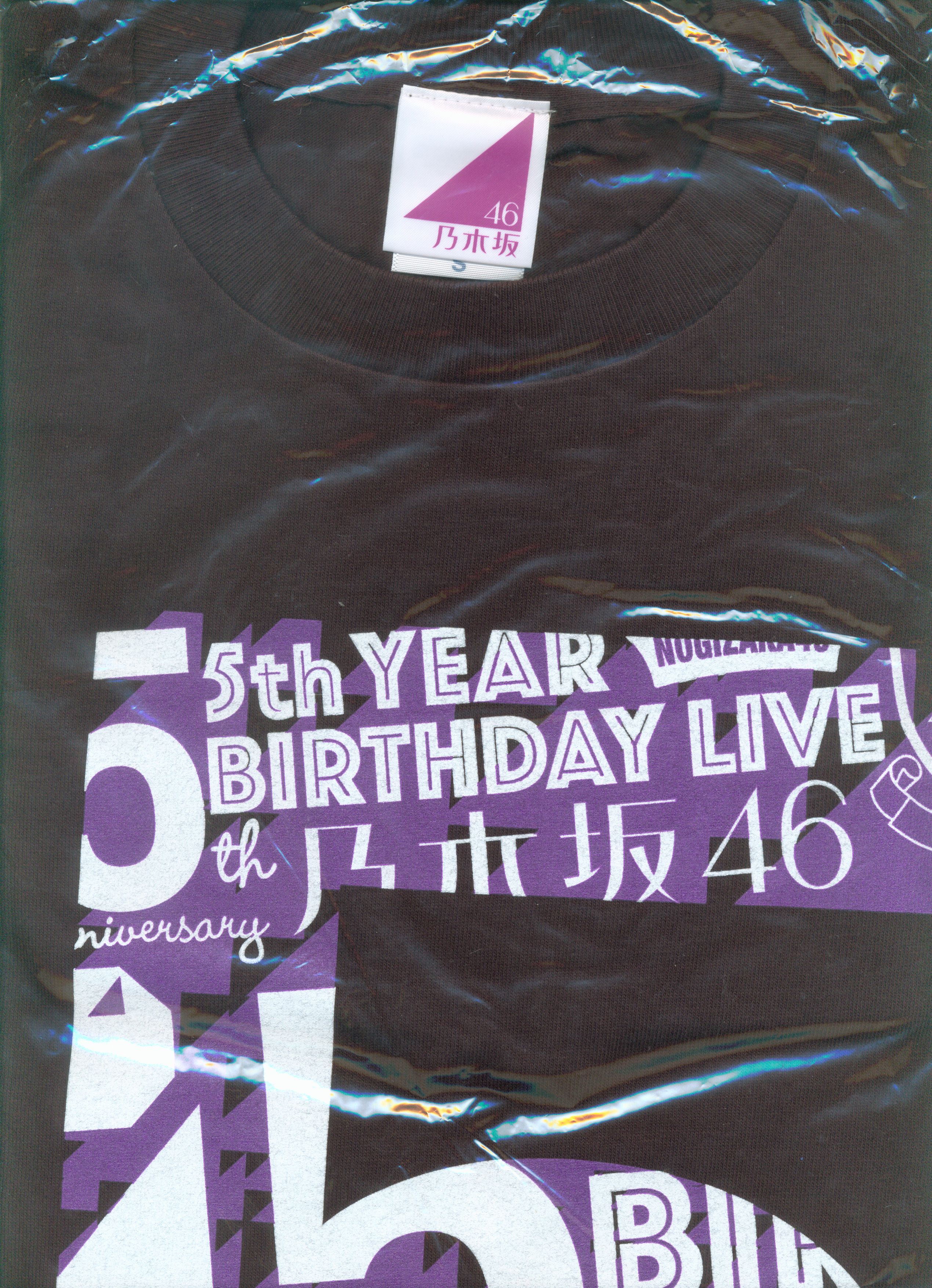 新作人気 乃木坂46 5th ライブtシャツ Live Birthday Year アイドル