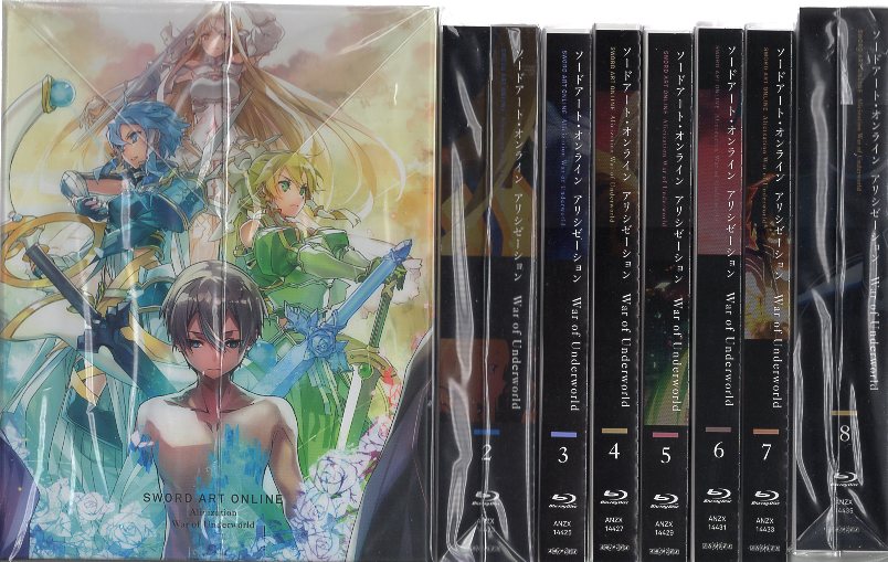 黒 桜古典 全巻セットDVD▽ソードアート・オンライン アリシゼーション