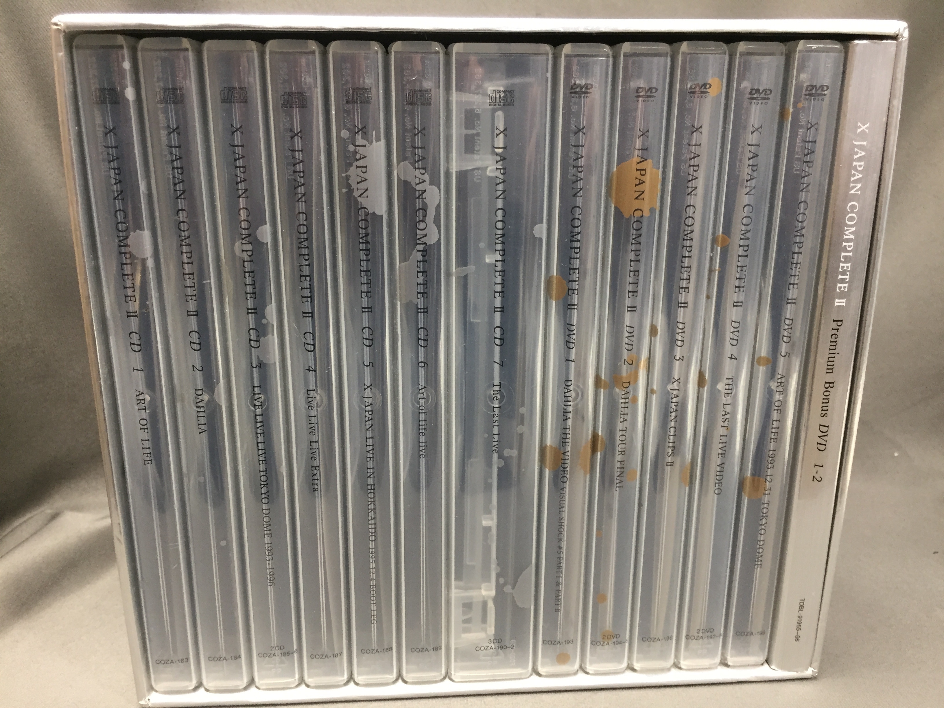 X JAPAN CD+DVD-BOX X JAPAN COMPLETEⅡ | ありある | まんだらけ 