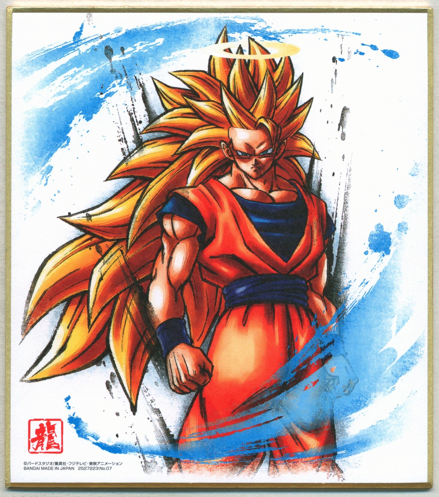 Bandai Dragon Ball Shikishi Art Part 11 / 2527223 Super Saiyan 3 Son Goku 7  | Mandarake Online Shop