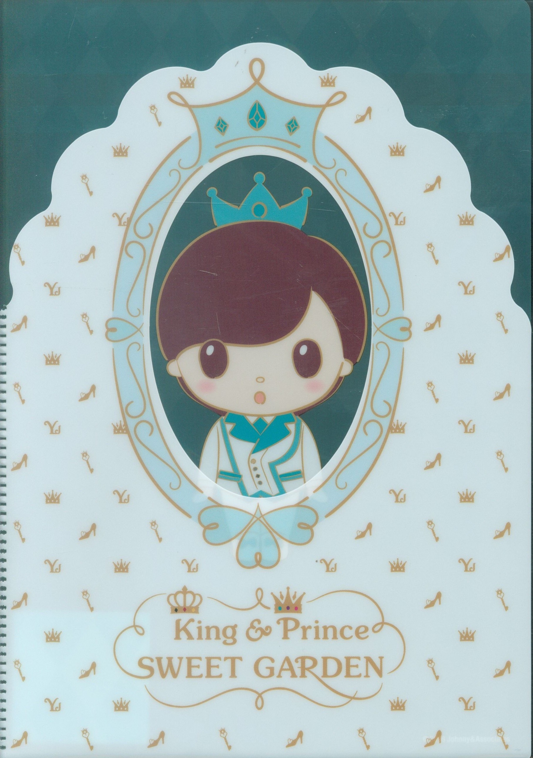 King and Prince 18 years SWEET GARDEN Yuta Jinguji 2 pocket Clear