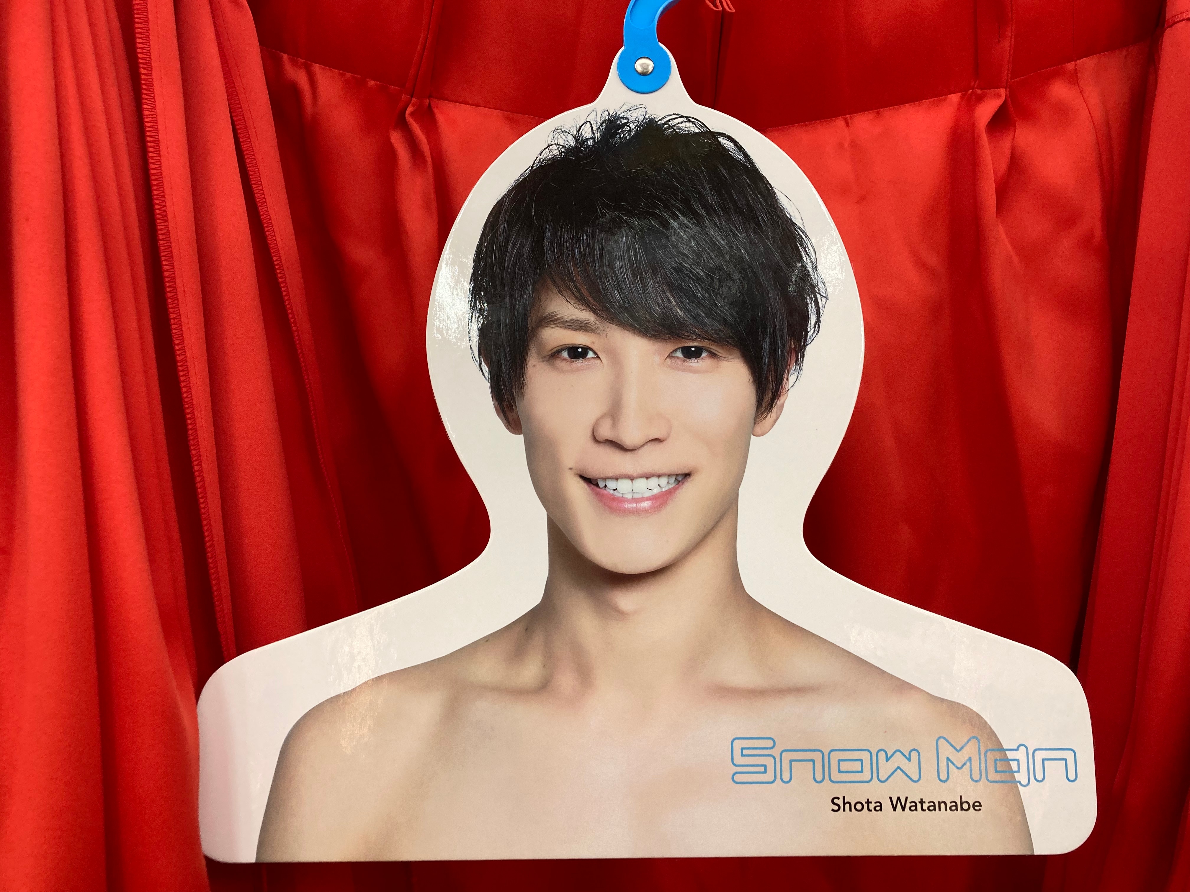 Snow Man 19年 Johnnys' ISLAND STORE 渡辺翔太 フォトハンガー ※外袋