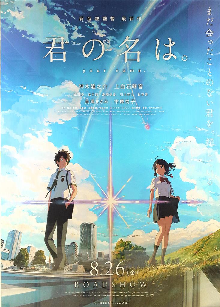 Announcement Item Makoto Shinkai Your Name Kimi No Na Wa B1 Poster Mandarake Online Shop