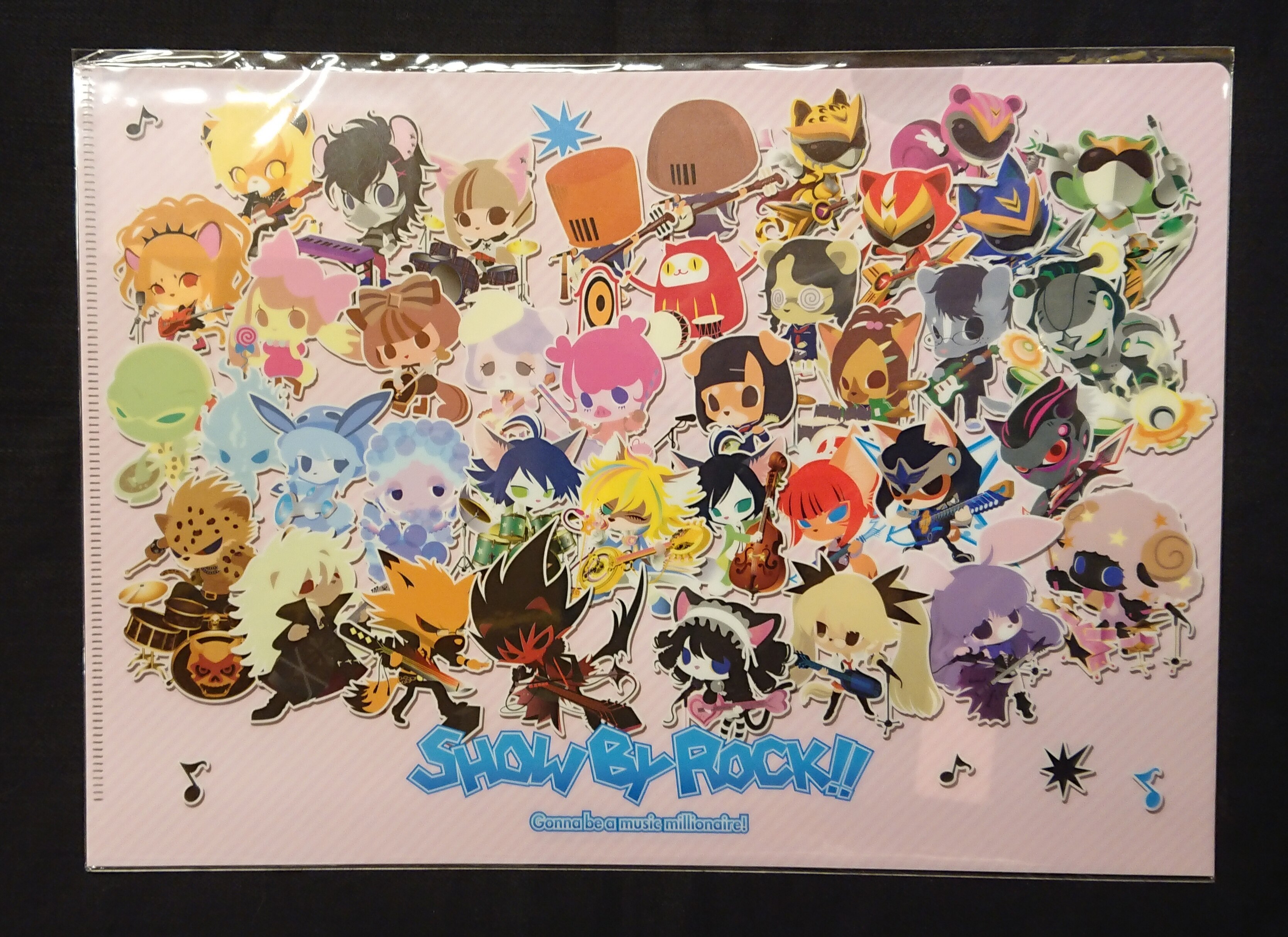 Sanrio SHOW BY ROCK!! Clear File