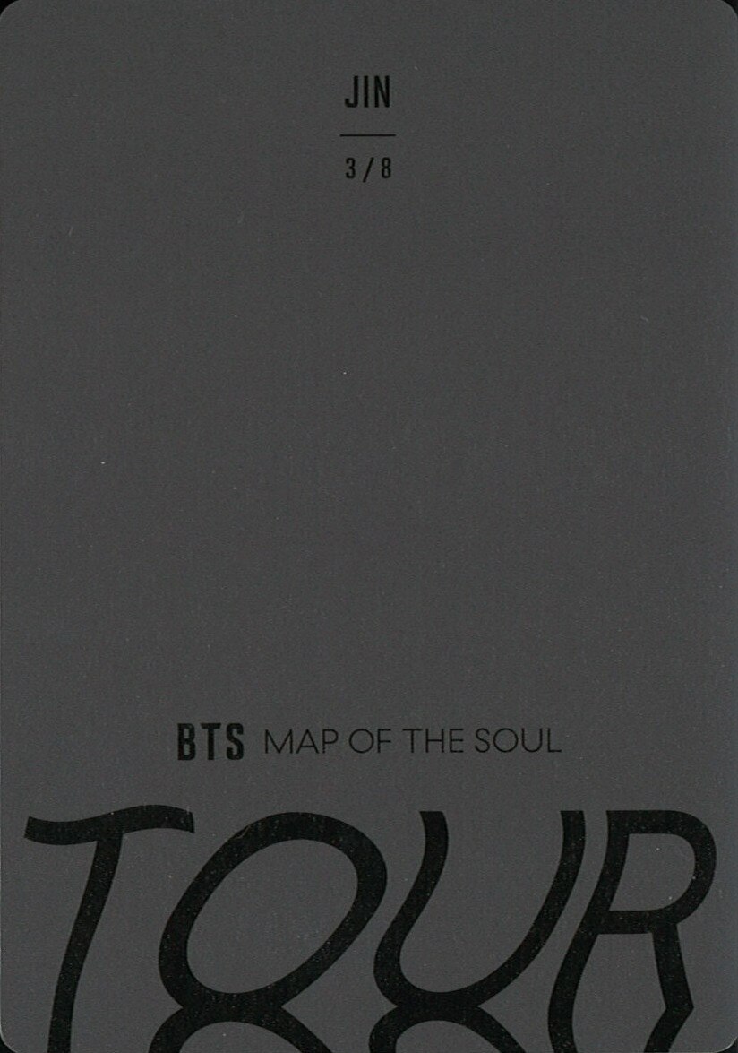 BTS MAP OF THE SOUL TOUR JIN ミニフォトカード 3/8 | ありある 