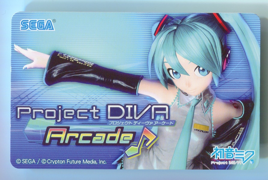 初音ミク Project DIVA Arcade Aime カード 新品 - キャラクターグッズ