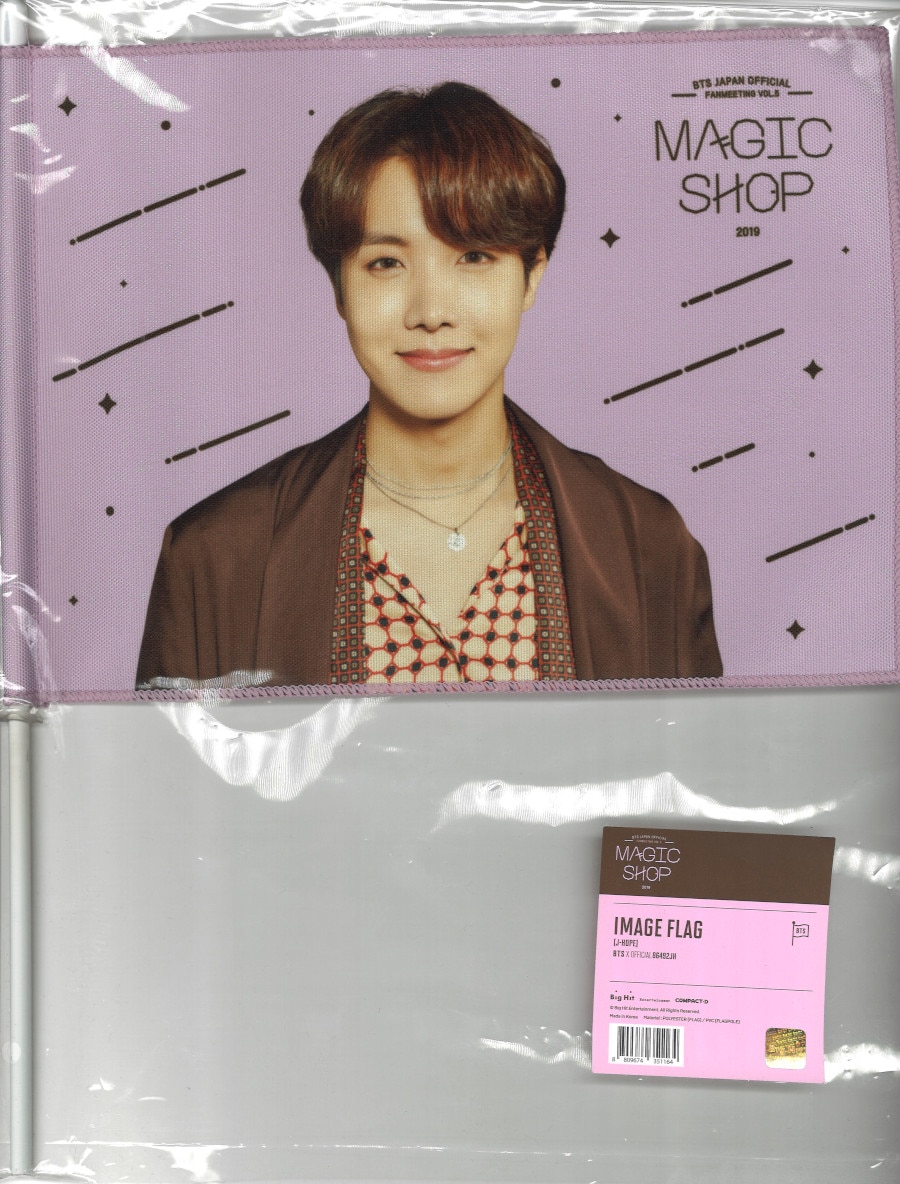 BTS 2019 MAGIC SHOP FANMEETING VOL.5 J-HOPE IMAGE FLAG JAPAN