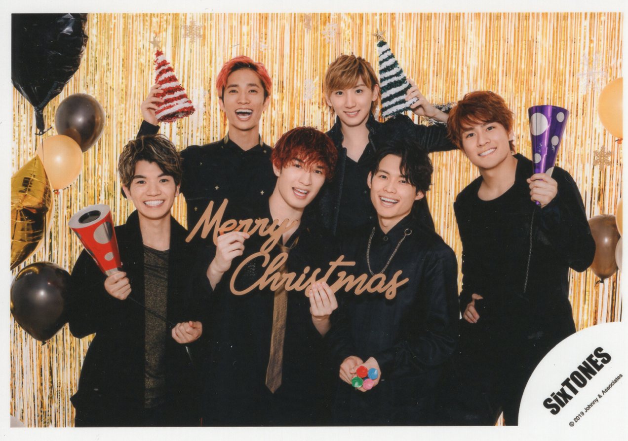 SixTONES 2109 Greeting Photo Christmas ver Meeting Official
