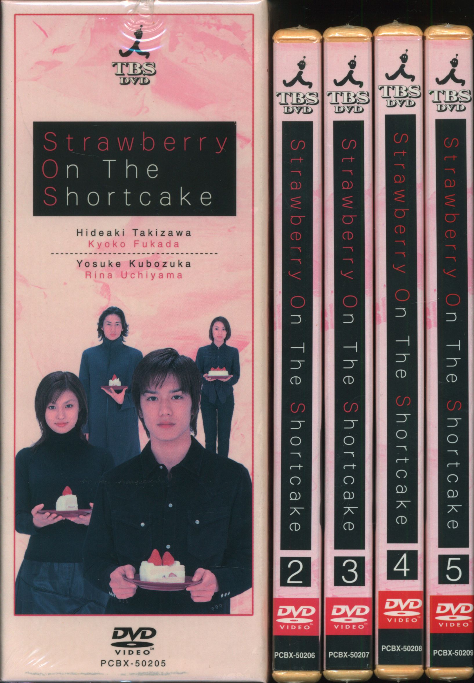 レンタル落ち DVD ストロベリーオンザショートケーキ 全5巻 - 日本映画