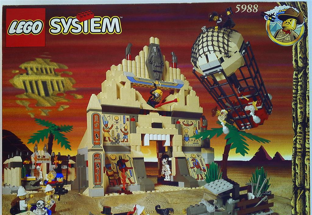 ダブル／ミストブルー レゴ SYSTEM 5988 ナイルの魔宮 - crumiller.com