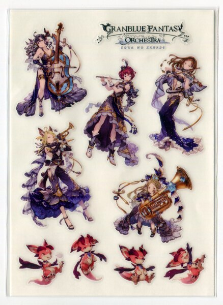 Cygames グランブルーファンタジー　ORCHESTRA　 Cygames 転写シール