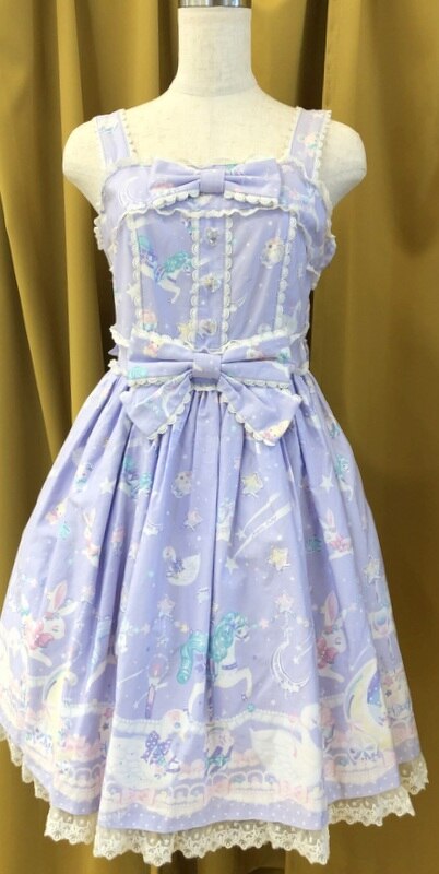 Angelic Pretty/2014年福袋/Candy Sprinkle JSKセット/ラベンダー 