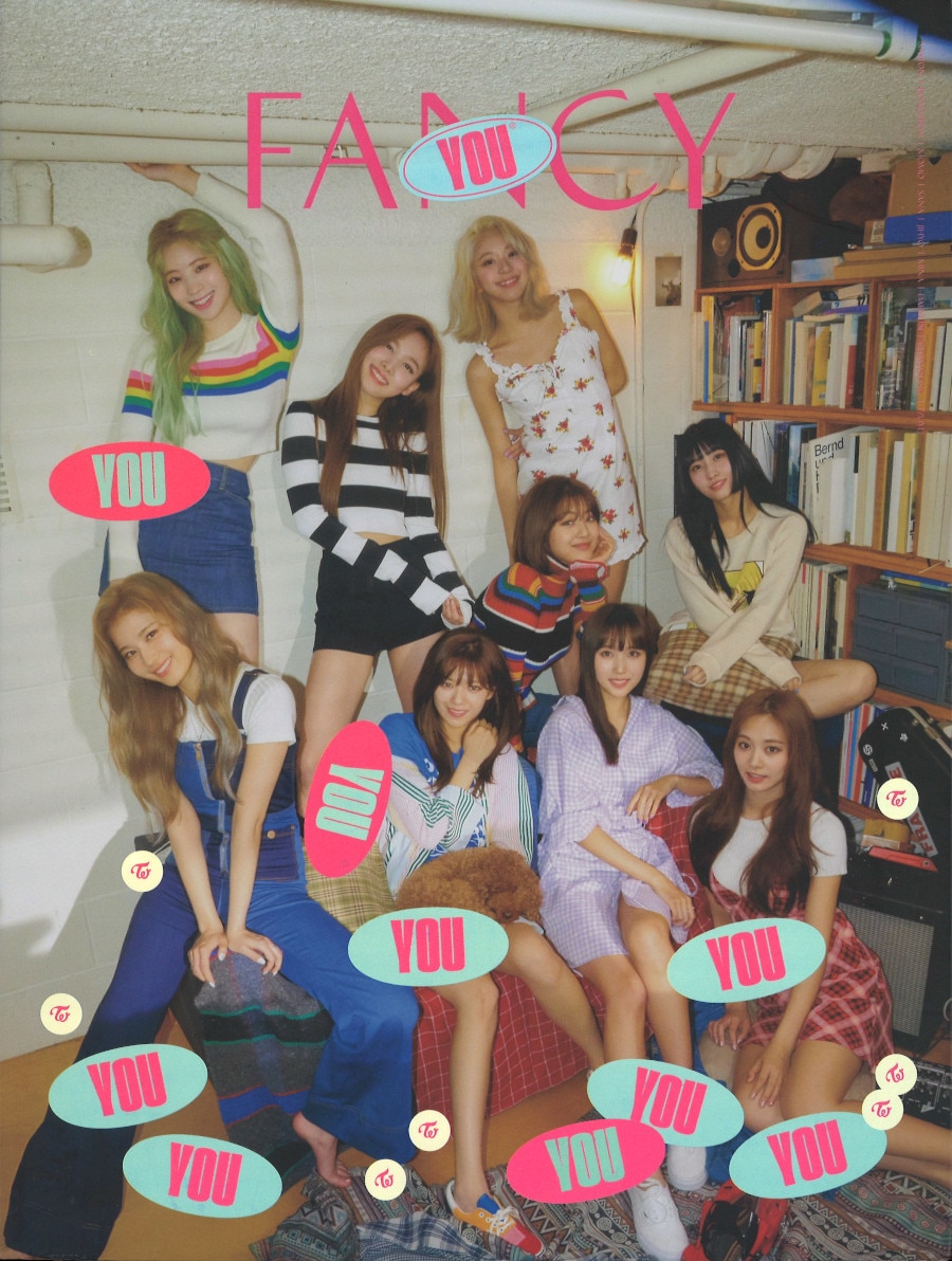 CD TWICE FANCY YOU C Ver. Korean Edition * Disc Scratches ...