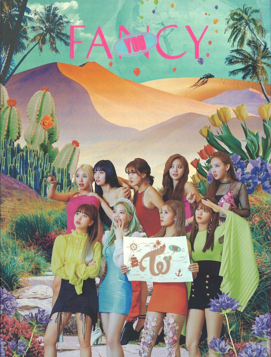 CD TWICE FANCY YOU B Ver. Korean version *Disc surface scratches ...