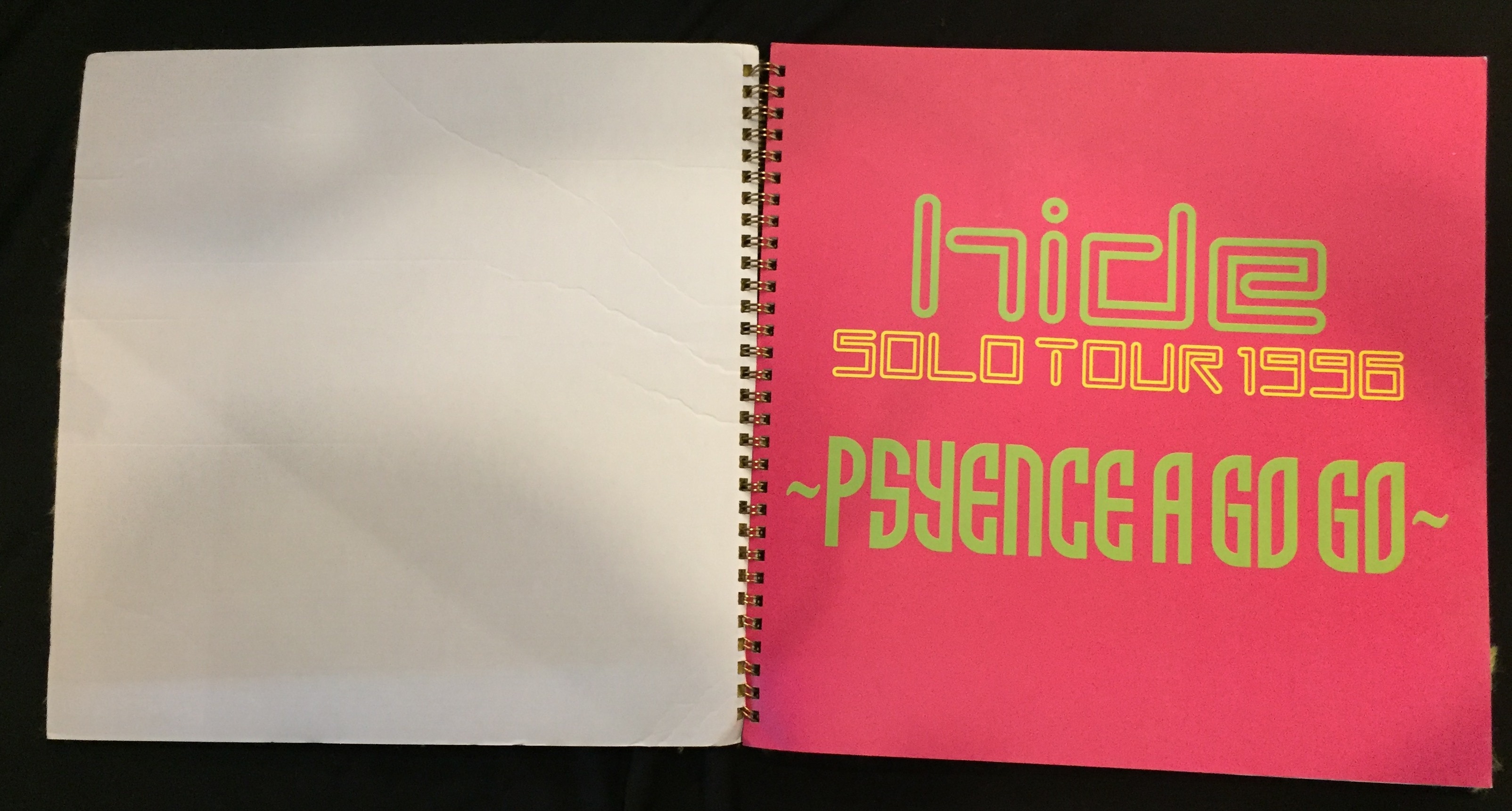 hide SOLO TOUR 1996 ~PSYENCE A GO GO~ Pamphlet | ありある | まんだらけ MANDARAKE