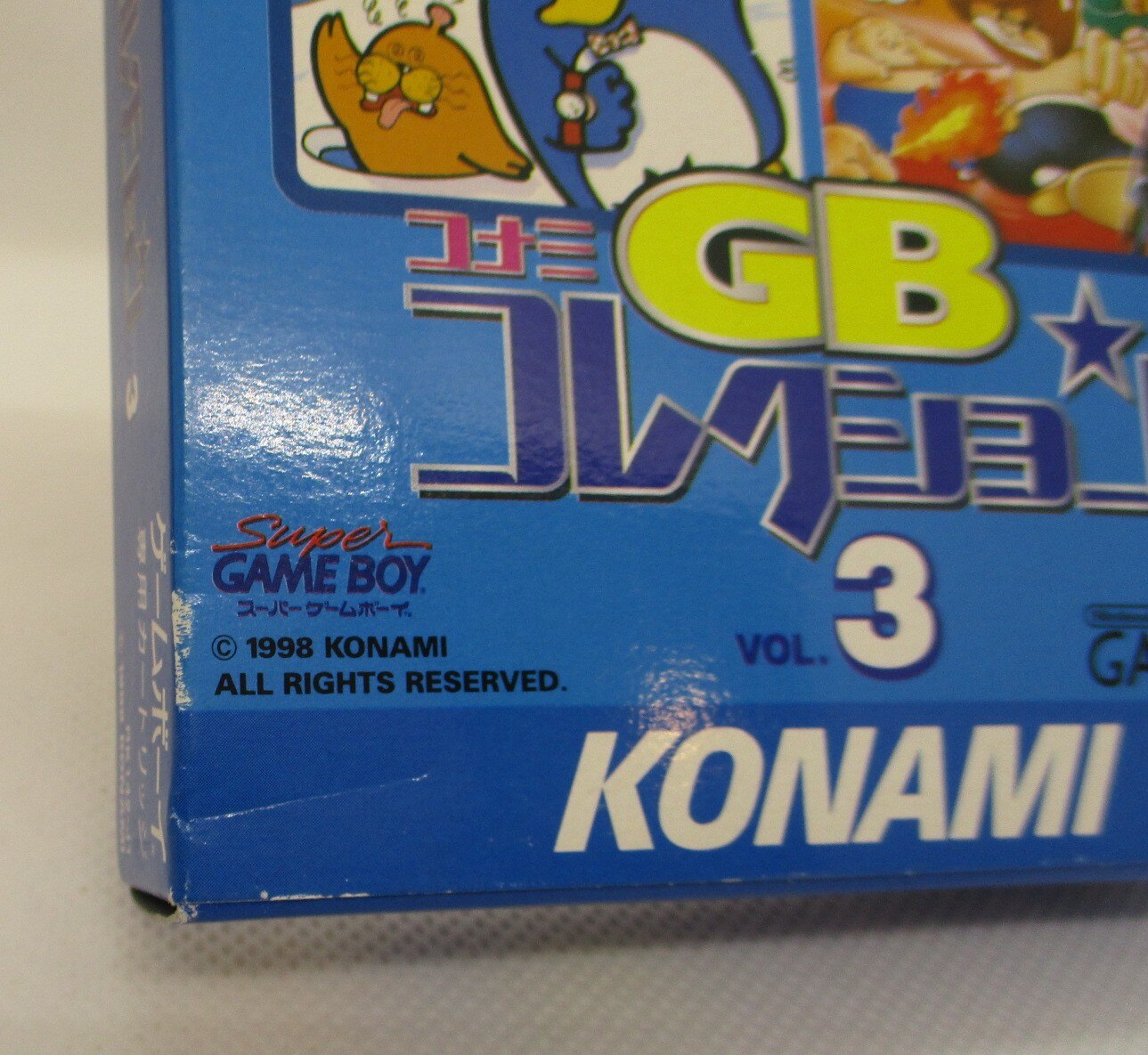 美品 コナミGBコレクション シリーズ 4本セット ゲームボーイ+
