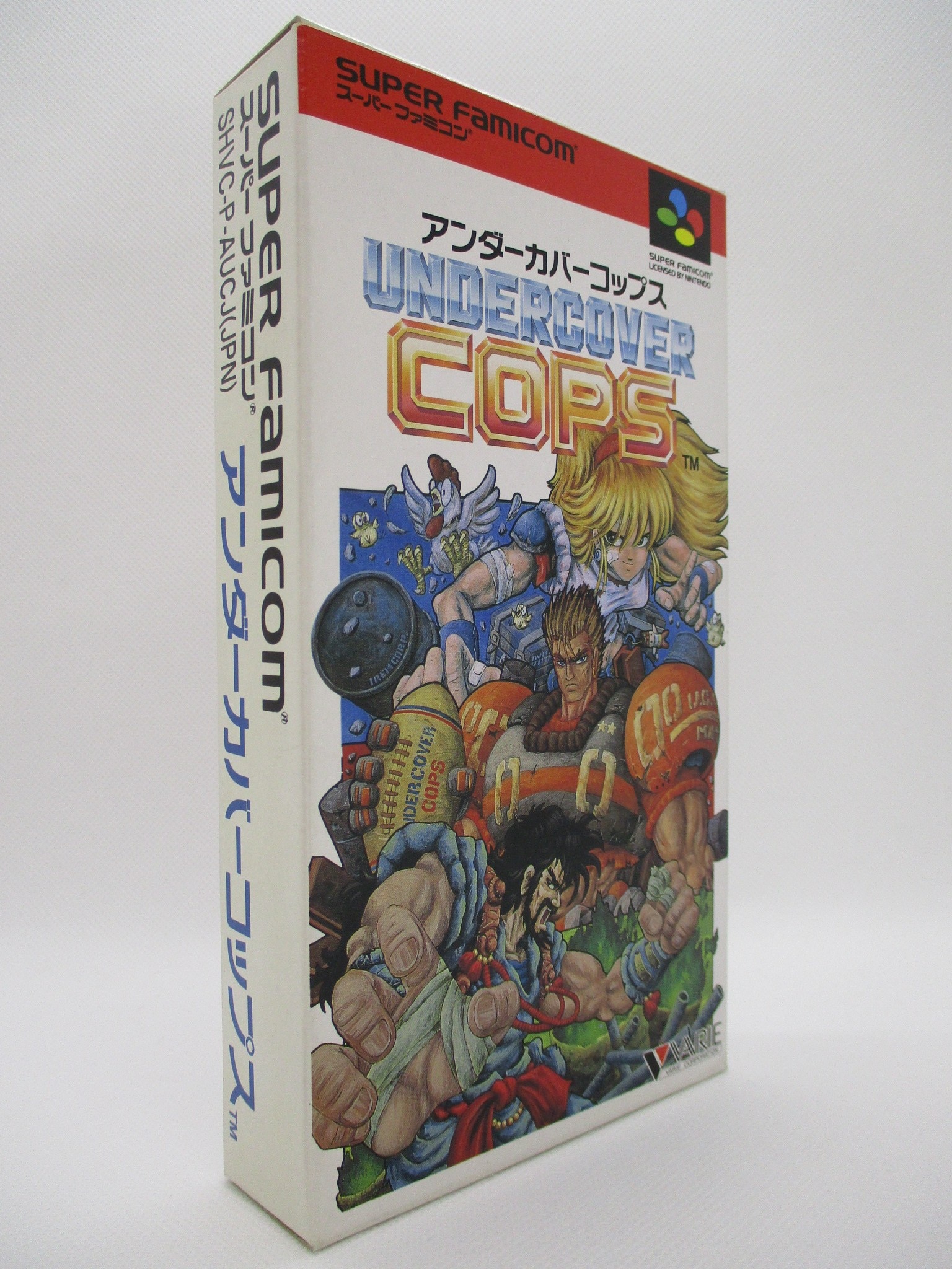 アンダーカバーコップス 仕様書 アイレム スーパーファミコン