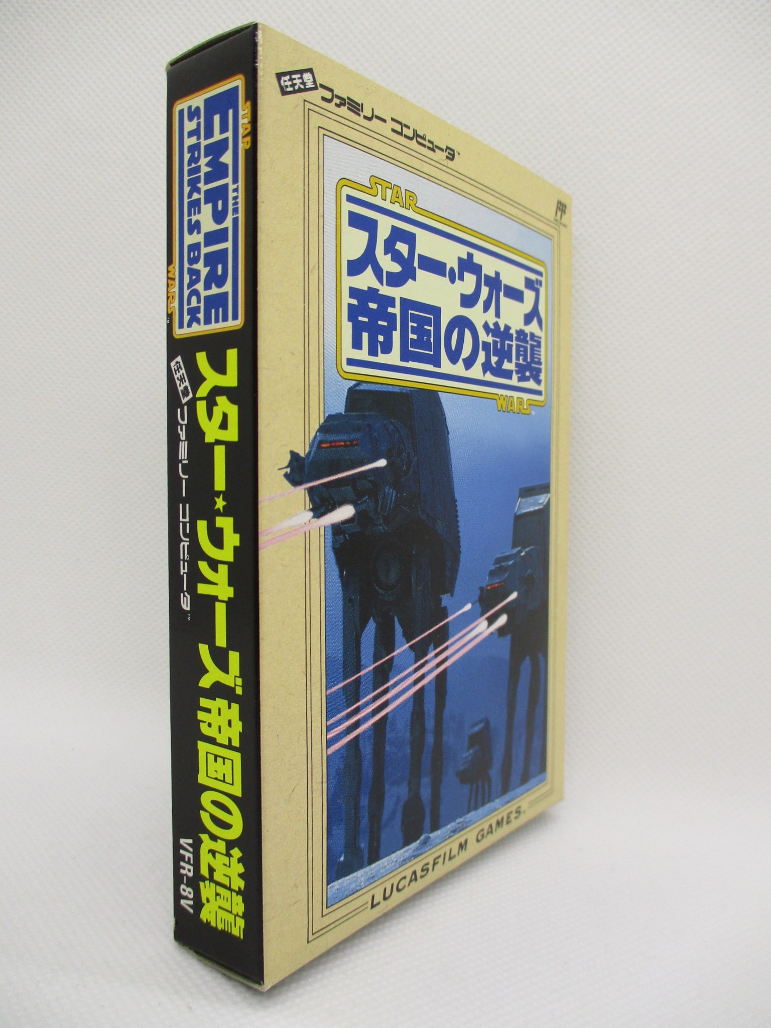 FC ファミコン スターウォーズ帝国の逆襲 ビクター 動作確認済 ...