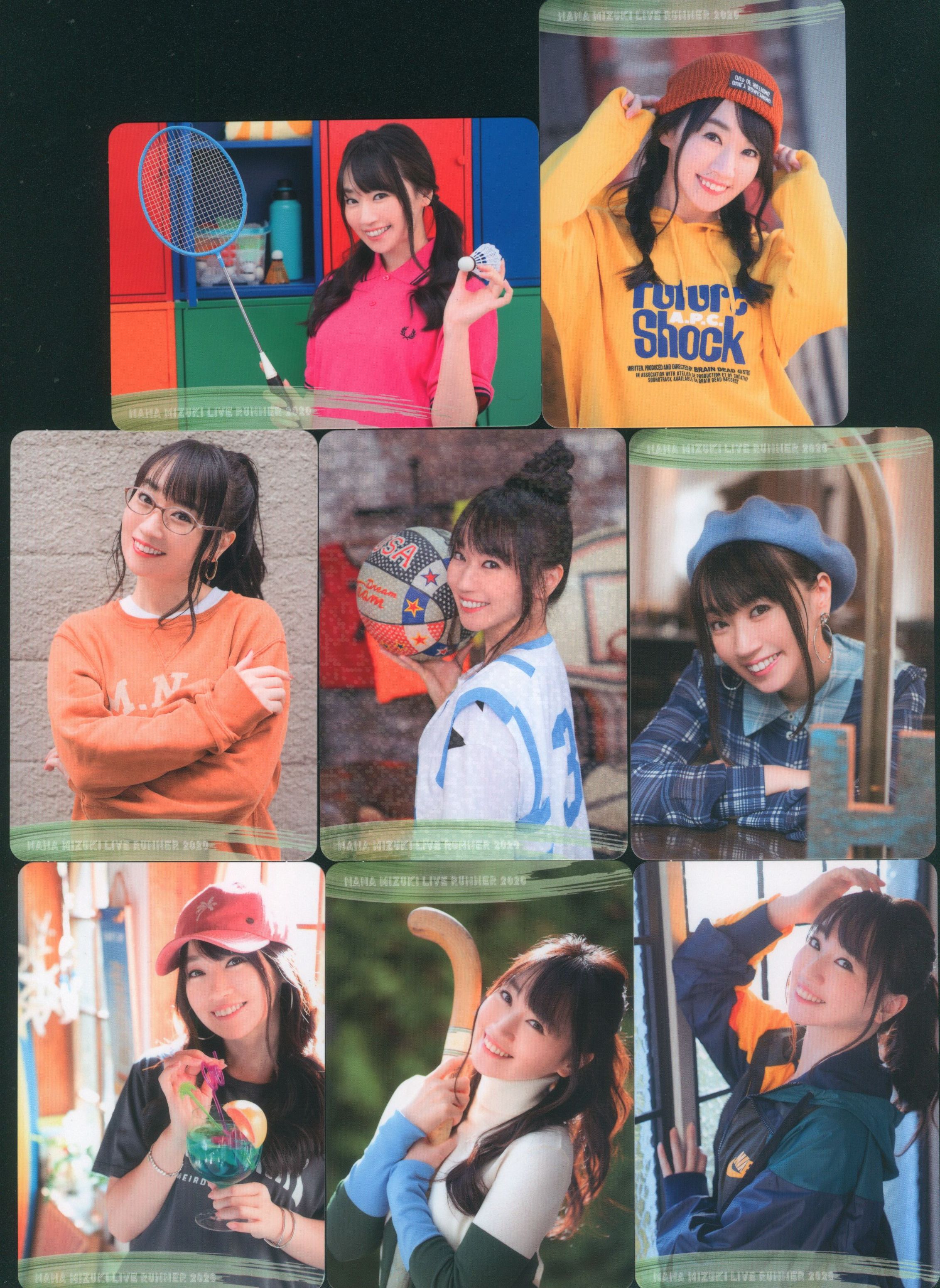 NANACA LIVE RUNNER 2020 Nana Mizuki All 8 types comp set