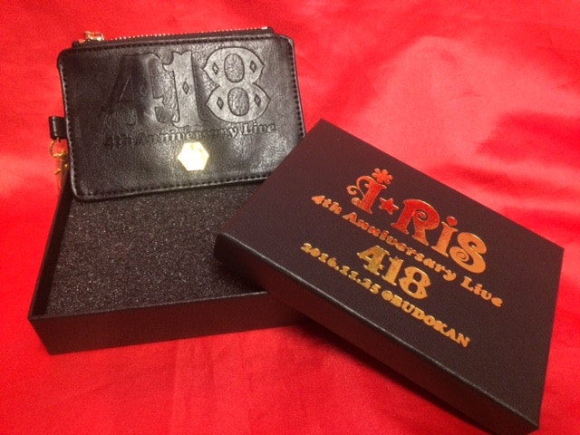 Iris I Ris 4th Anniversary Live 418 Coin With Case Pass Case Ticket Bonus Item Mandarake Online Shop