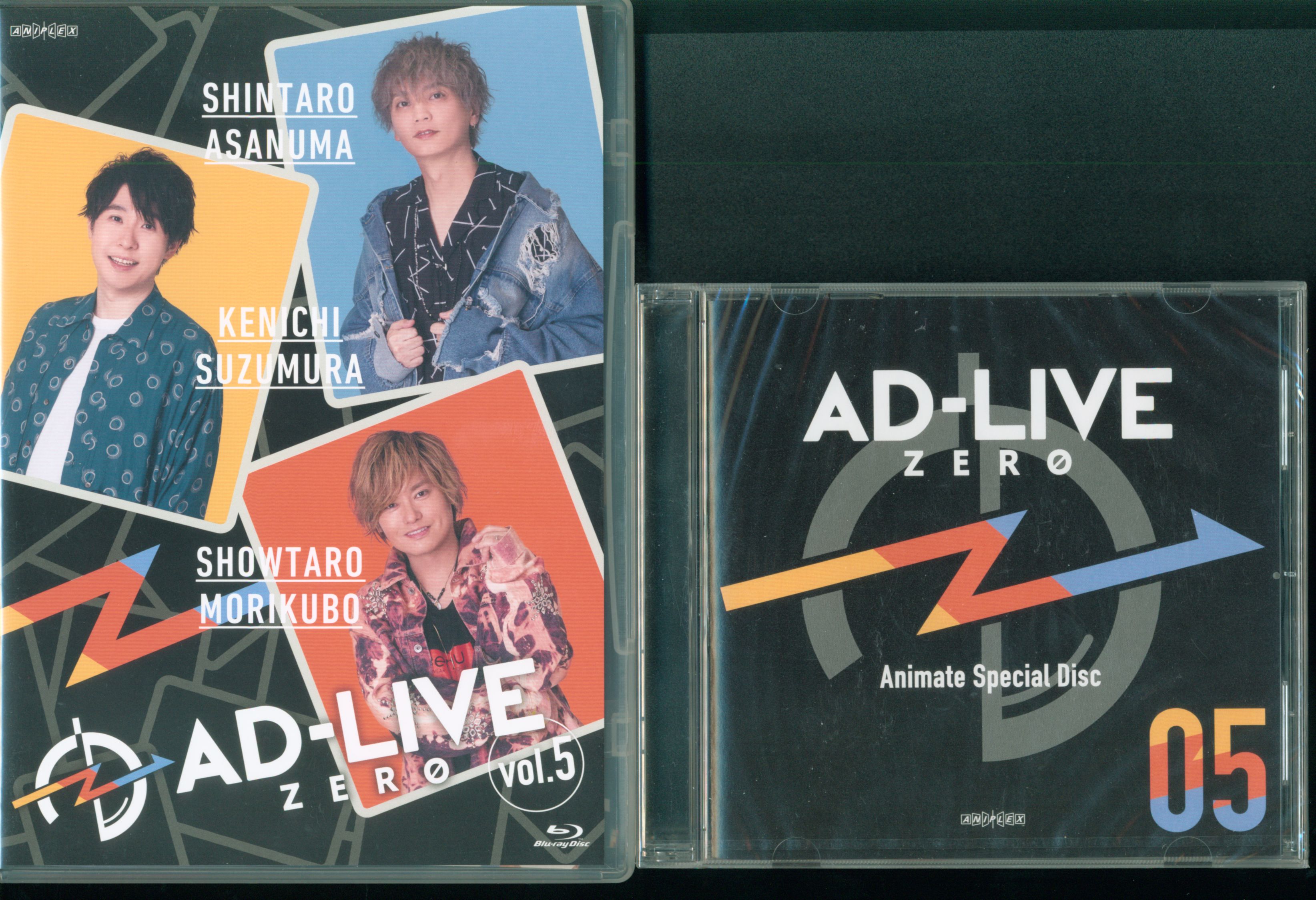AD-LIVE ZERO」 第5巻 (浅沼晋太郎×鈴村健一×森久保祥太郎) Blu-ray