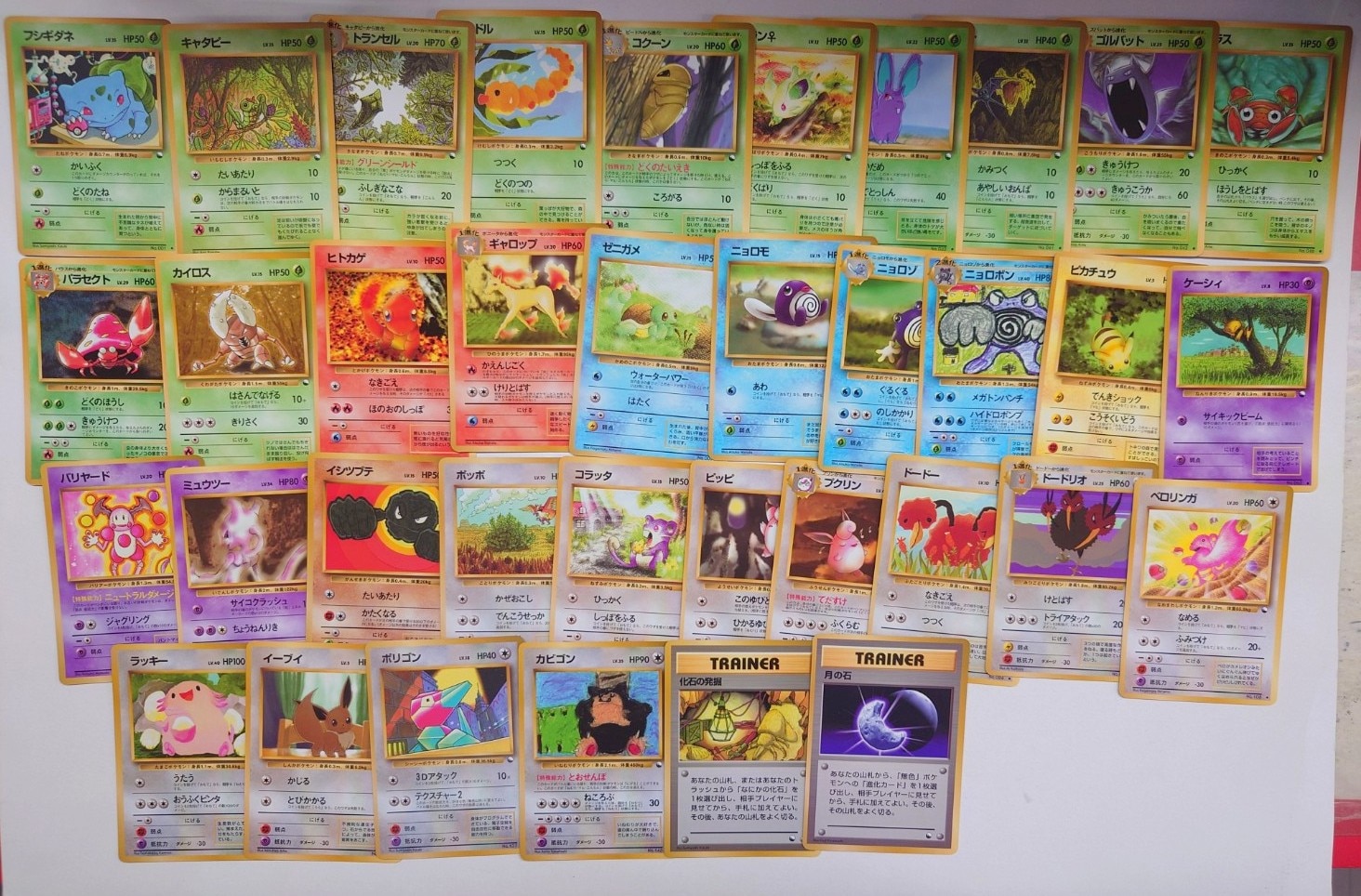 Pokemon 旧裏【拡張シート1弾】 青版 拡張シート1弾【カード全36種