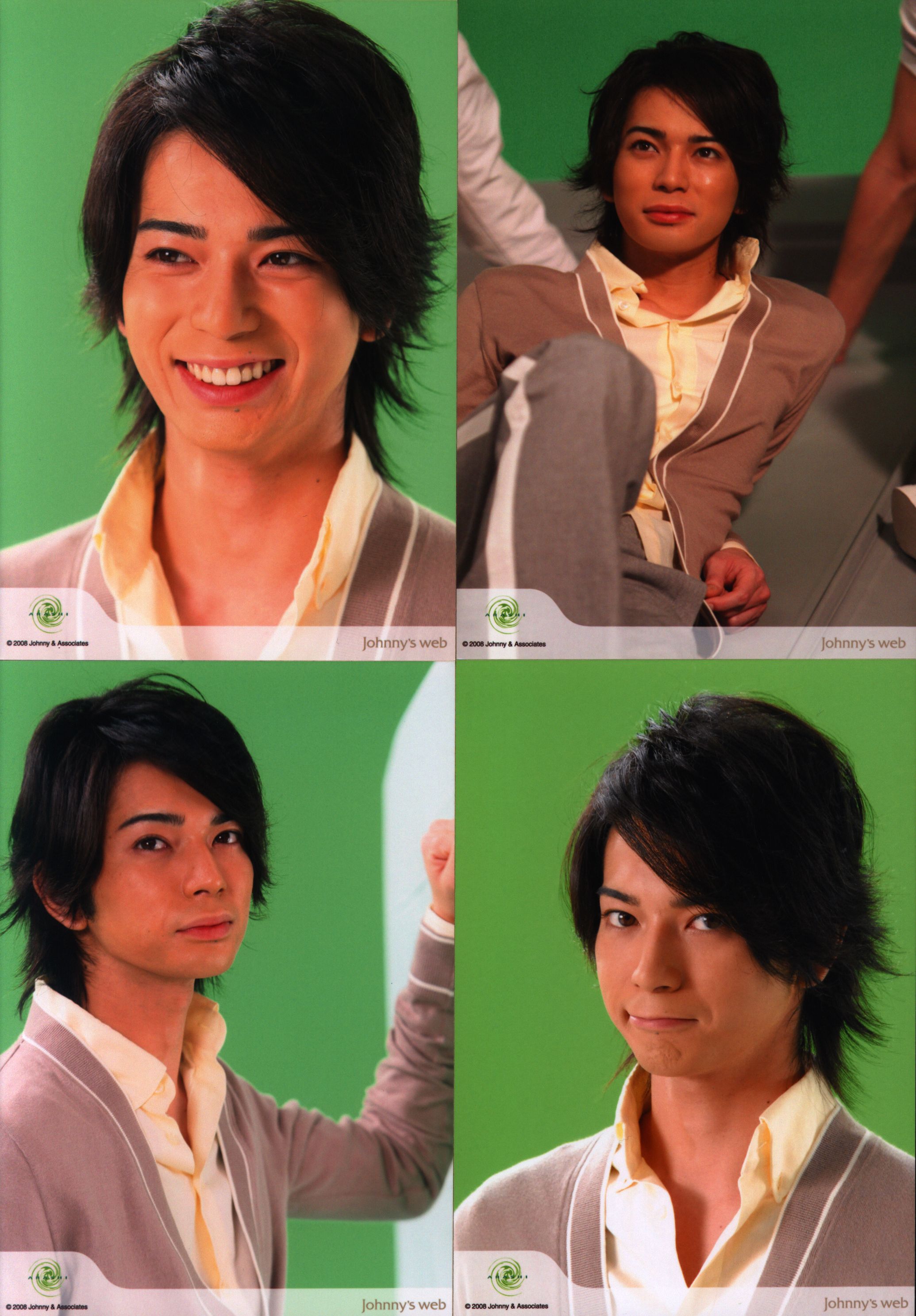 Arashi 2008 Web Limited Edition Jun Matsumoto Original photo set ...