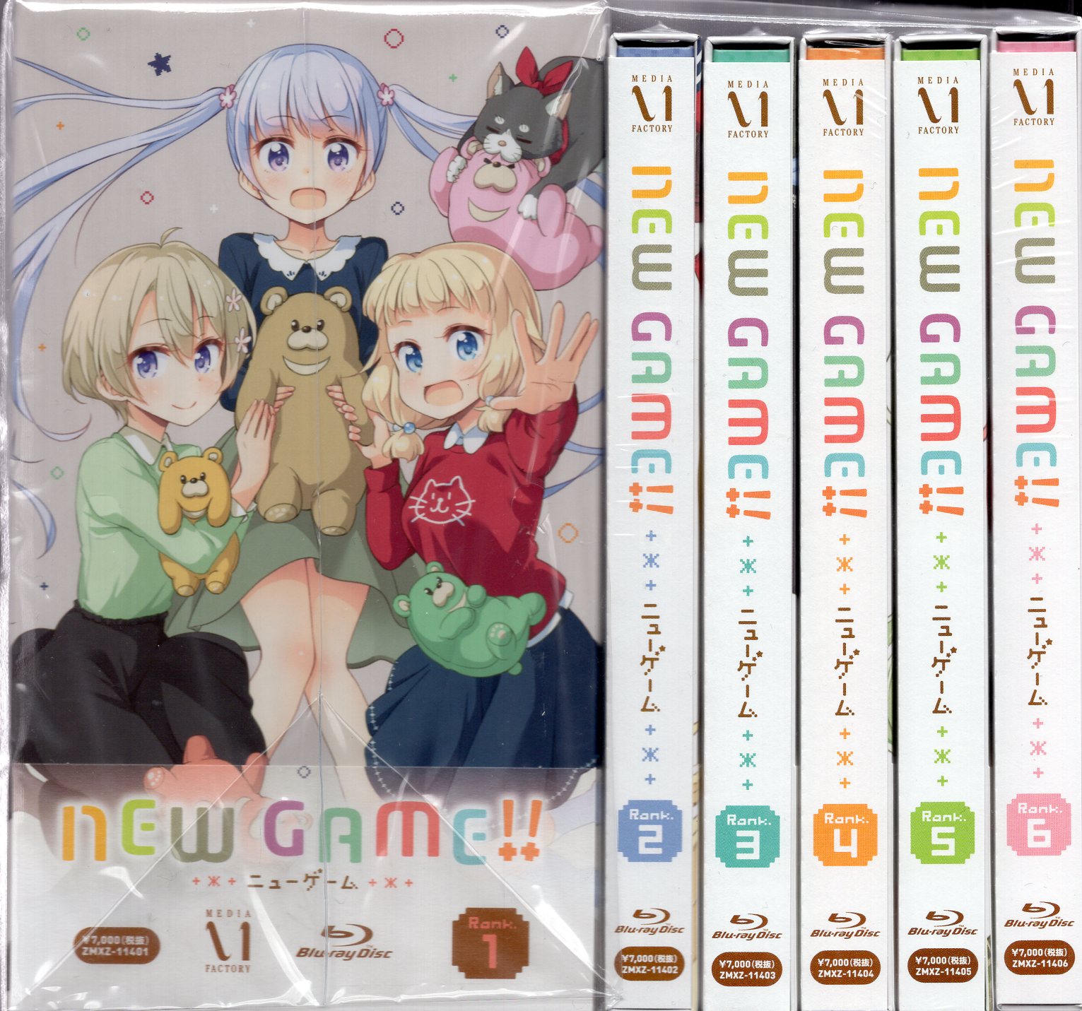 アニメblu Ray New Game 全6巻セット まんだらけ Mandarake