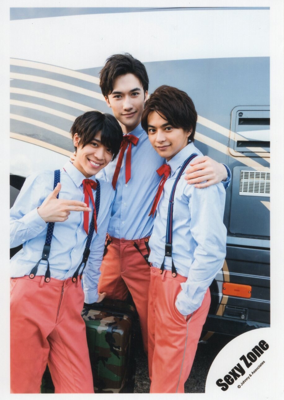Sexy Zone Trick Full Of Tenderness Makeup Kiss So Matsushima Marius Yo Shori Sato Official Photograph Single Photo Mandarake Online Shop