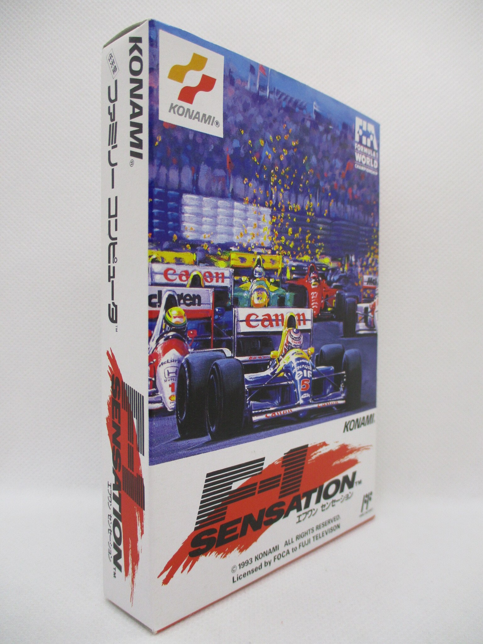 待望の再入荷! 希少 KONAMI F-1 SENSATION センセーション 箱有り