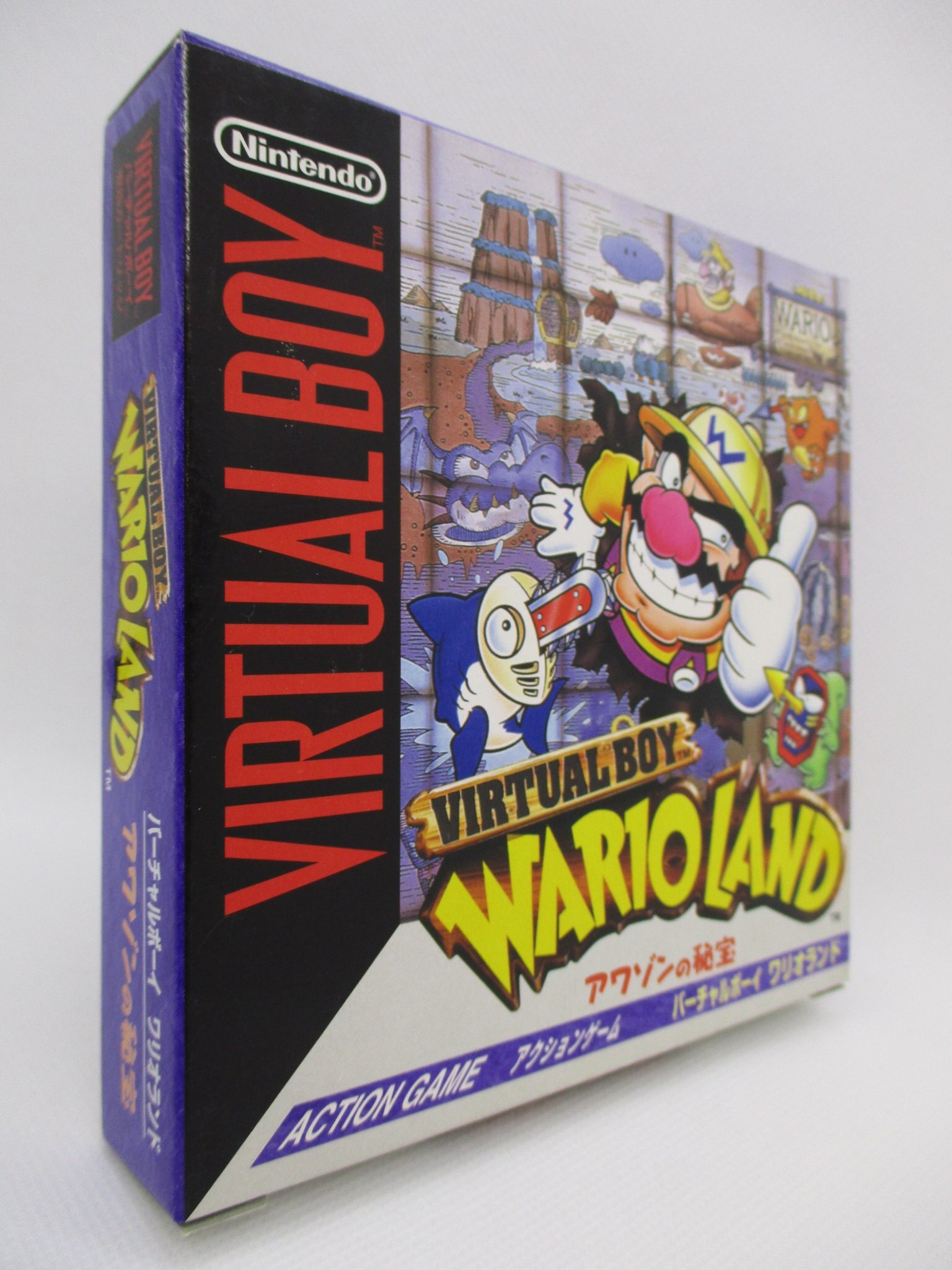 新品未開封 バーチャルボーイ ワリオランド アワゾンの秘宝 WARIO LAND-