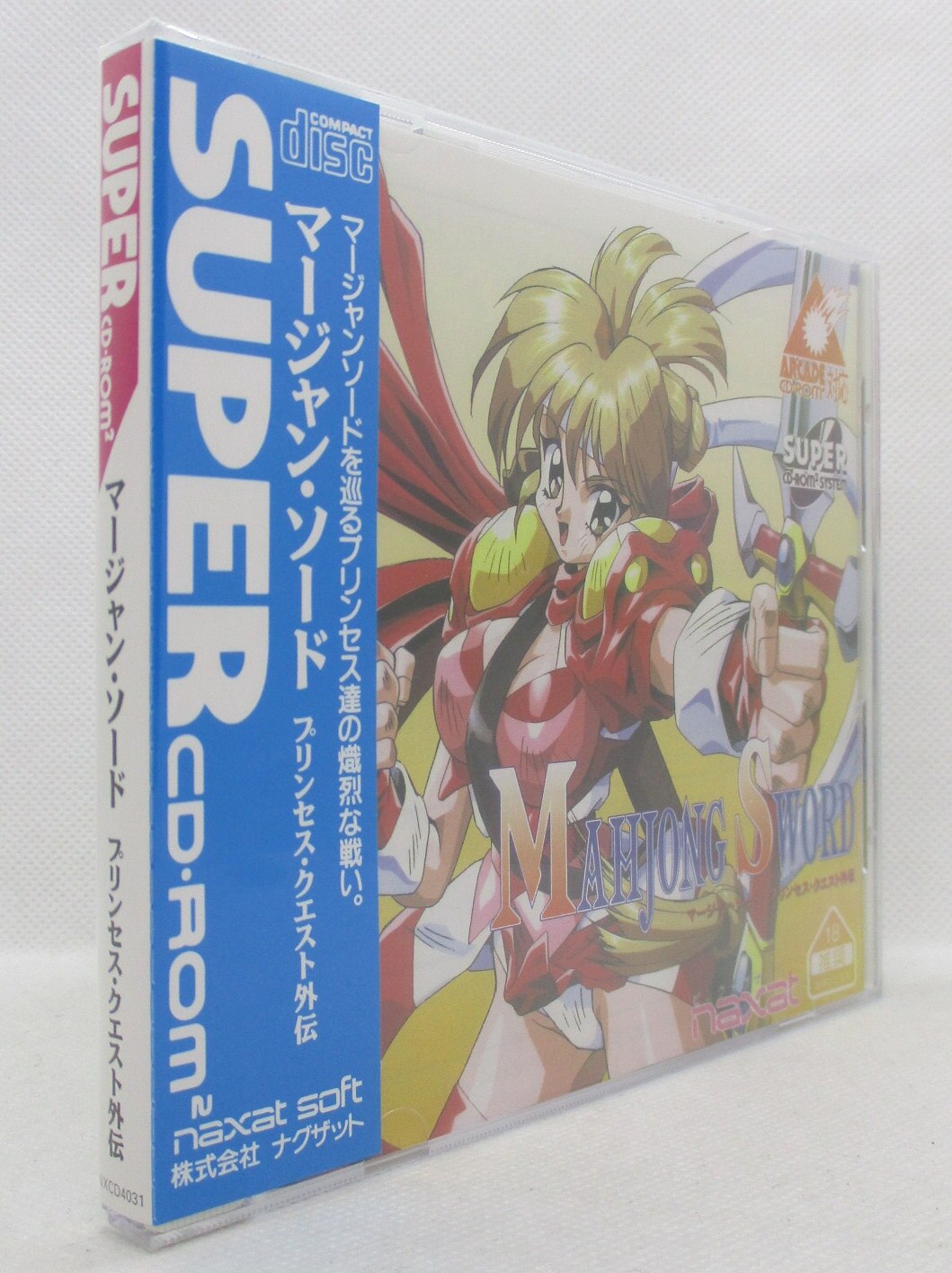 9,720円マージャンソード　プリンセス・クエスト外伝　PCエンジン スーパーCDROM2