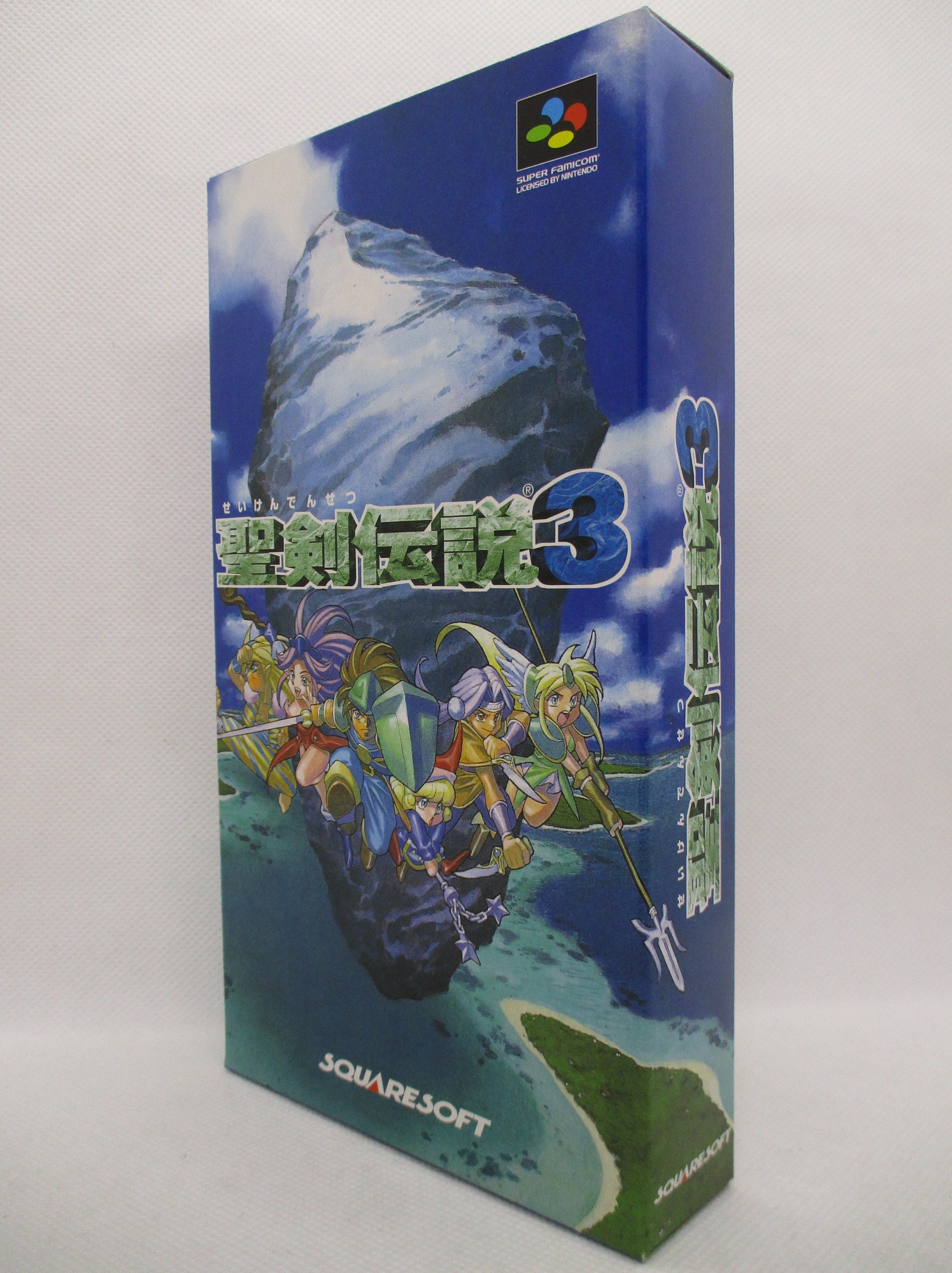 SFC 聖剣伝説3 完全攻略編 初版 攻略本 シミ有 - アート 