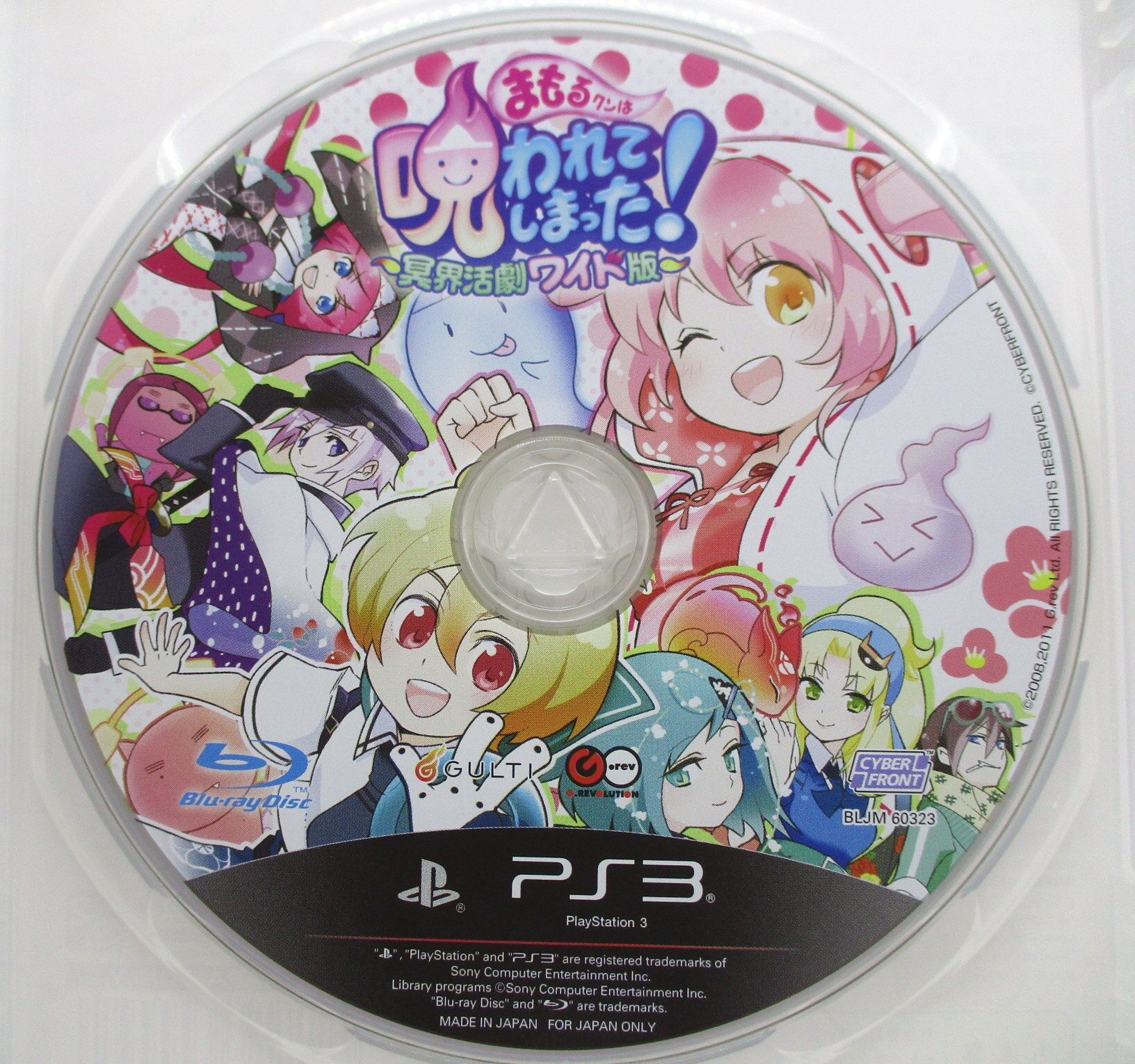 希少 美品 PS3 まもるクンは呪われてしまった 冥界活劇ワイド版 匿名 